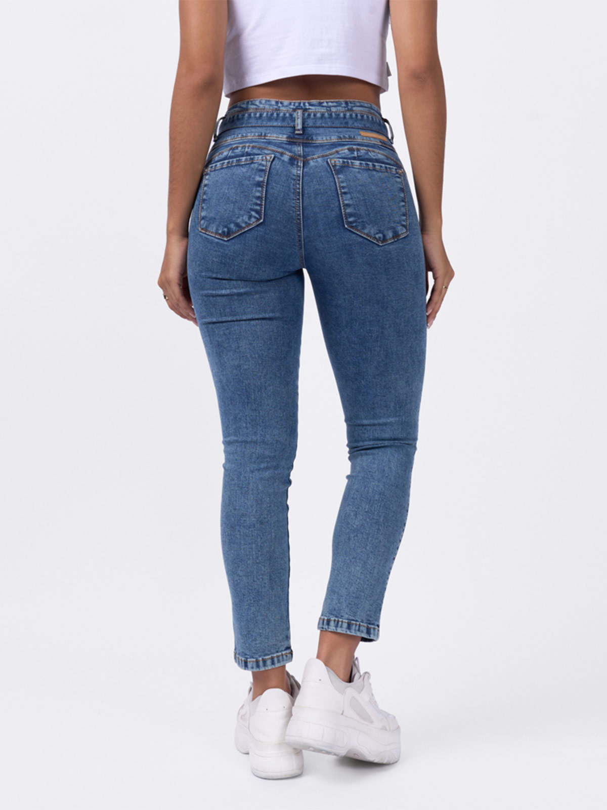 JEAN SLIM FIT MUJER BRONCO MAKENSY - 3