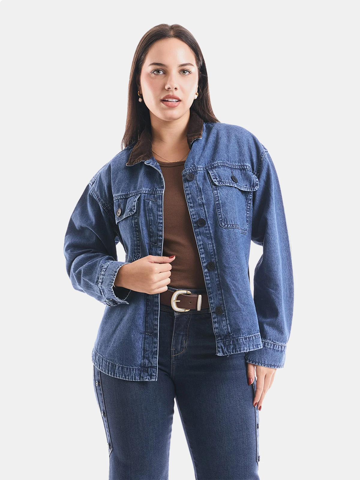 CAMISACO MUJER METAL JEANS ROXANA - 1