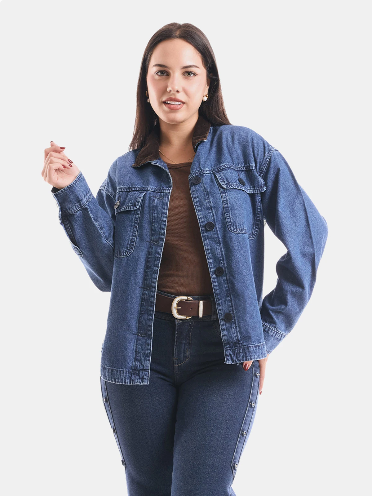 CAMISACO MUJER METAL JEANS ROXANA - 3