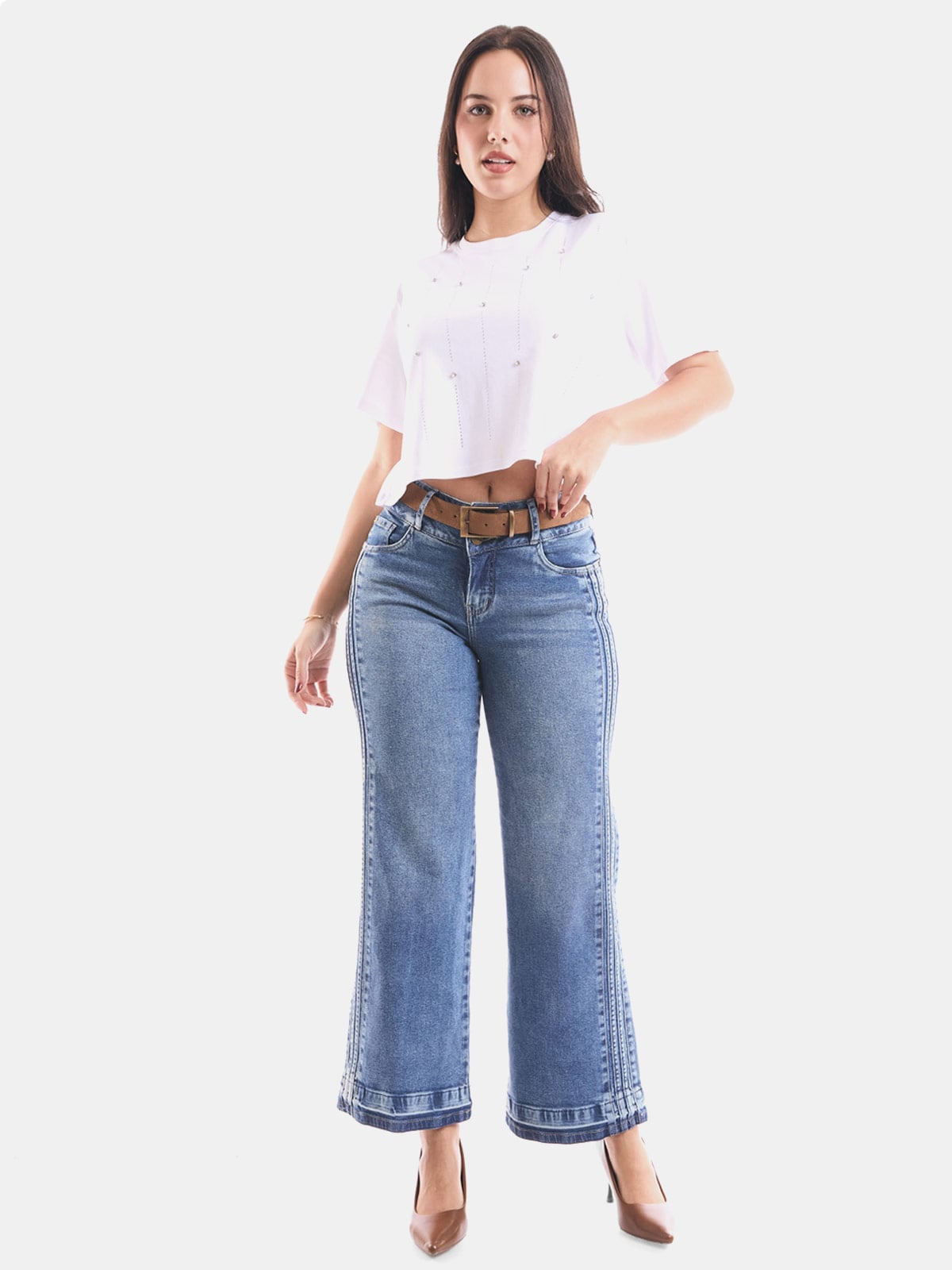 JEAN WIDELEG MUJER METAL JEANS GERMANIA - 1