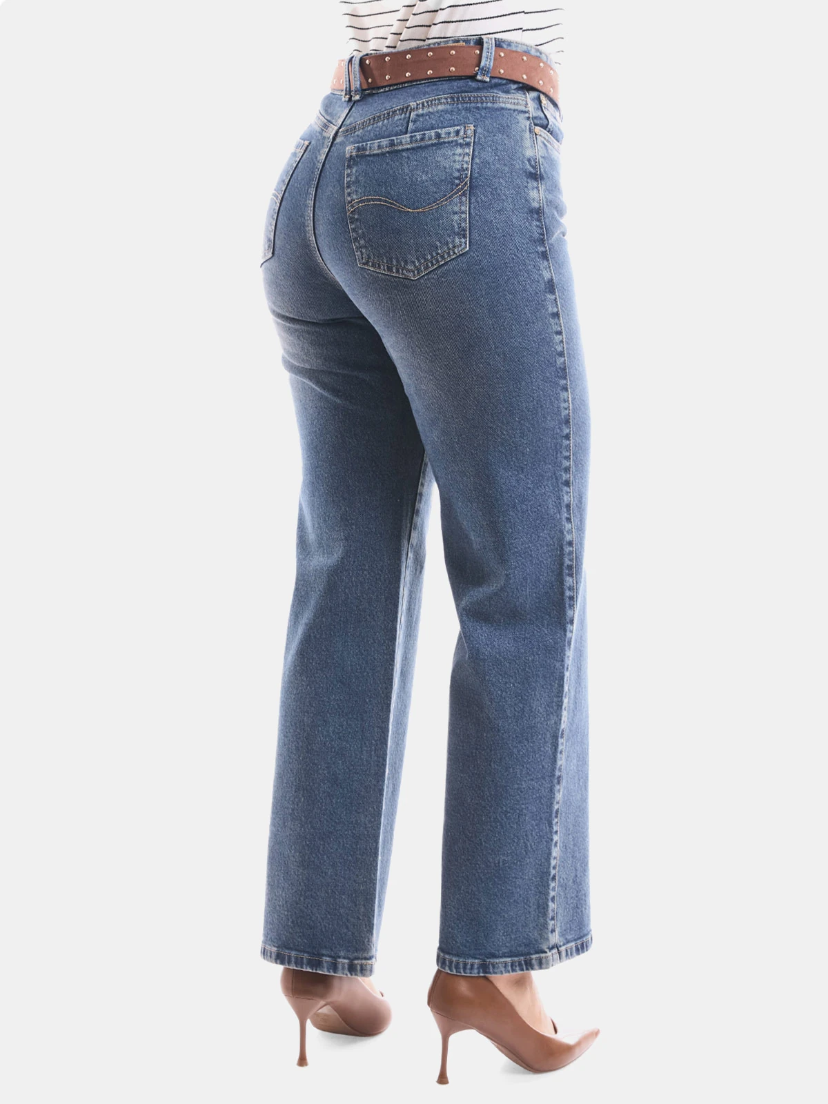 JEAN STRAIGHT FIT MUJER METAL JEANS NOELIA - 2