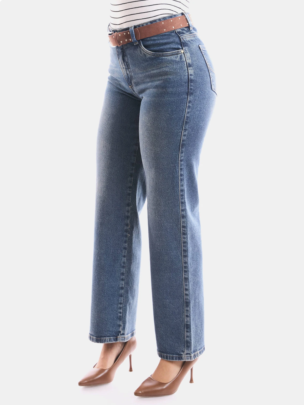 JEAN STRAIGHT FIT MUJER METAL JEANS NOELIA - 3