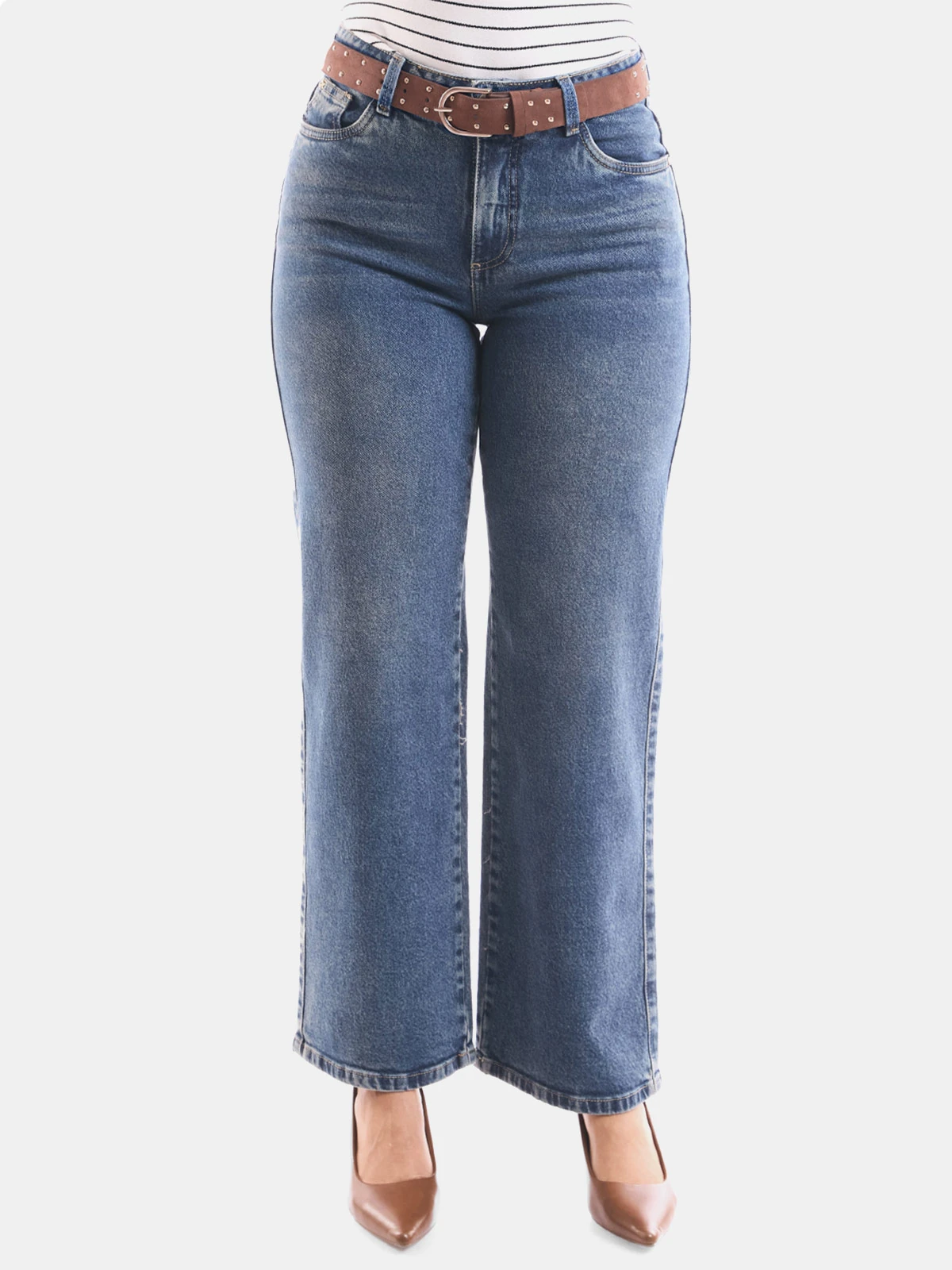 JEAN STRAIGHT FIT MUJER METAL JEANS NOELIA - 4