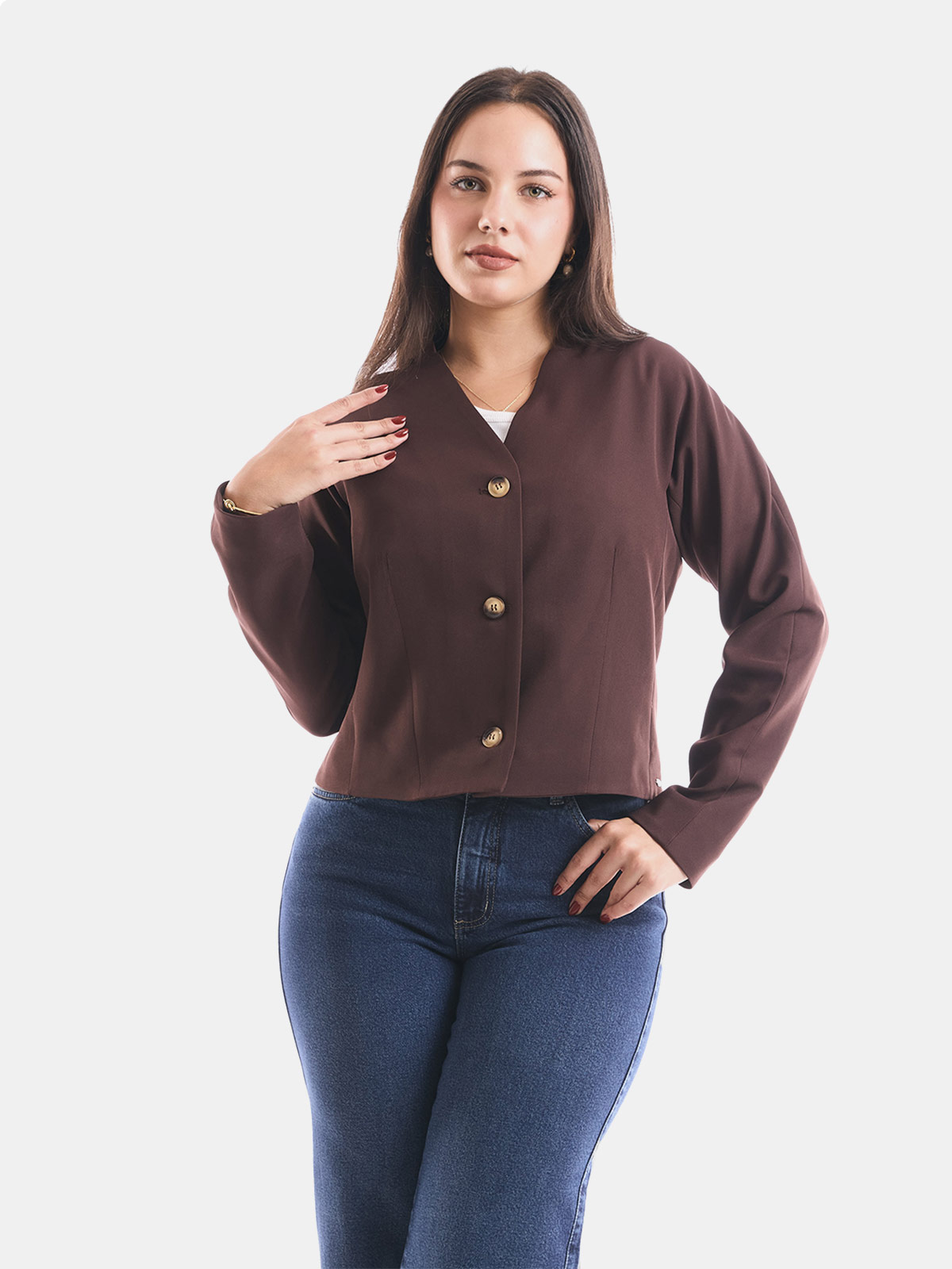 CASACA BLAZER MUJER METAL JEANS LARISSA - 1