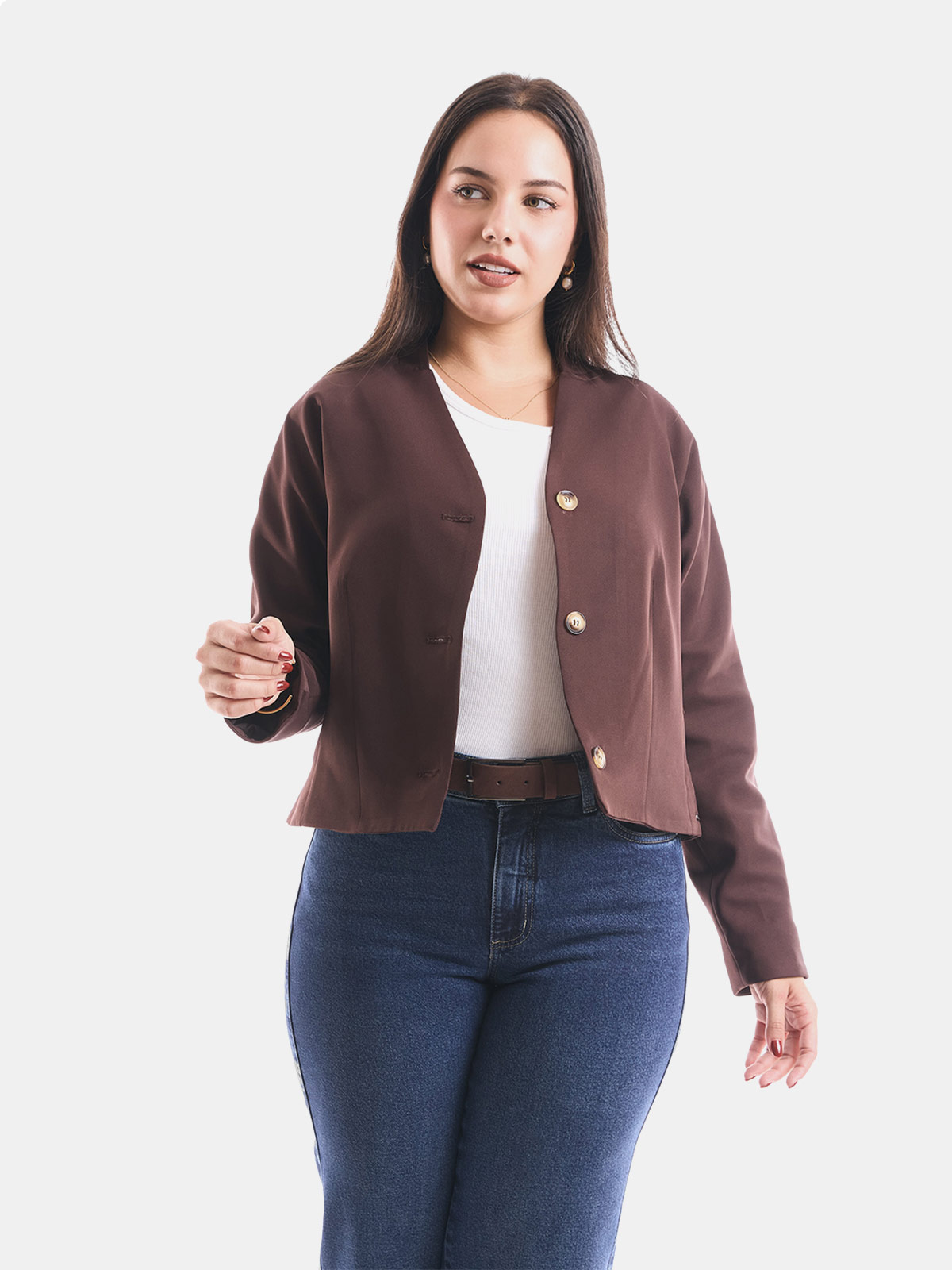 CASACA BLAZER MUJER METAL JEANS LARISSA - 3