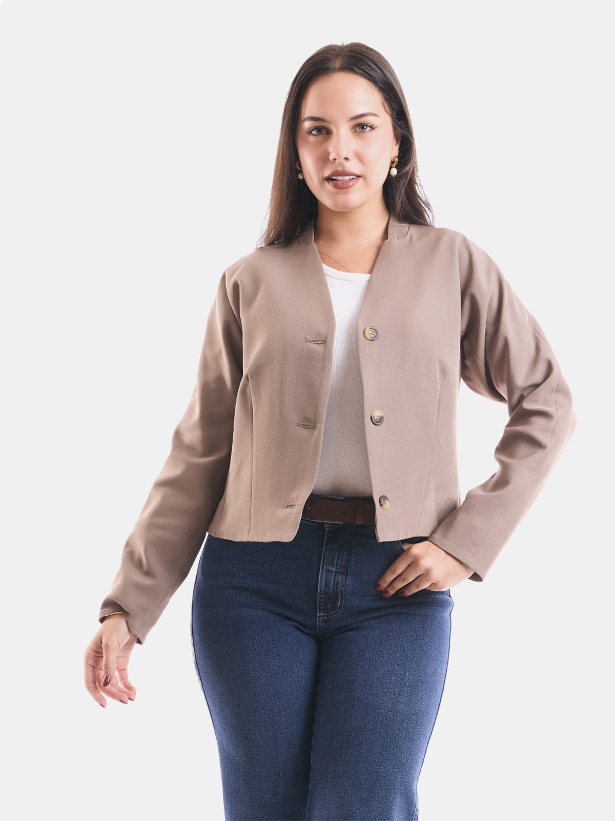 CASACA BLAZER MUJER METAL JEANS LARISSA - 1