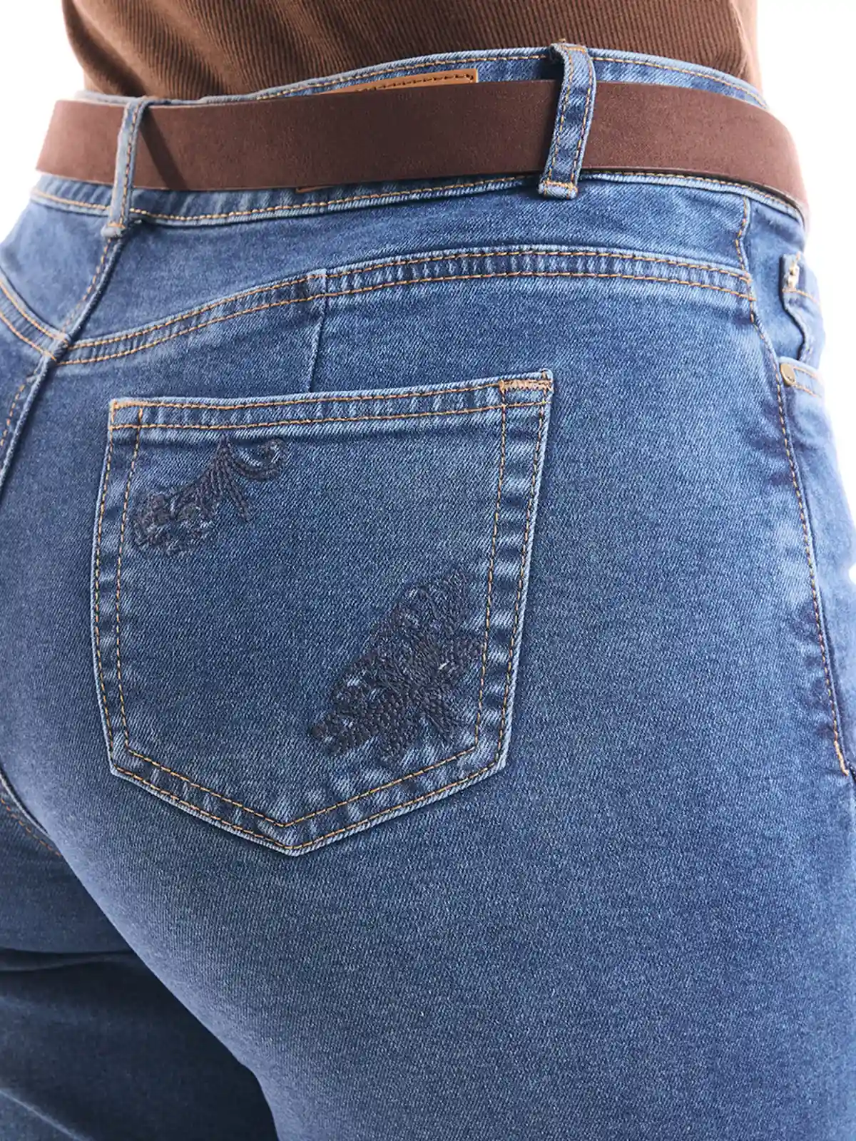 JEAN WIDELEG MUJER METAL JEANS BORDADO DALILA - 7