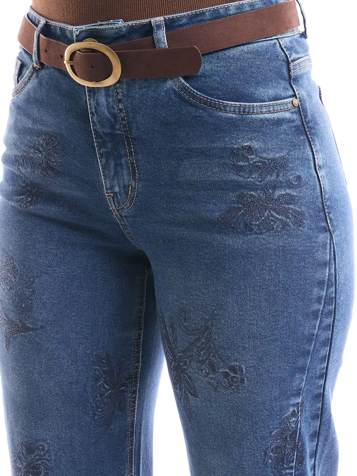 JEAN WIDELEG MUJER METAL JEANS BORDADO DALILA - 6