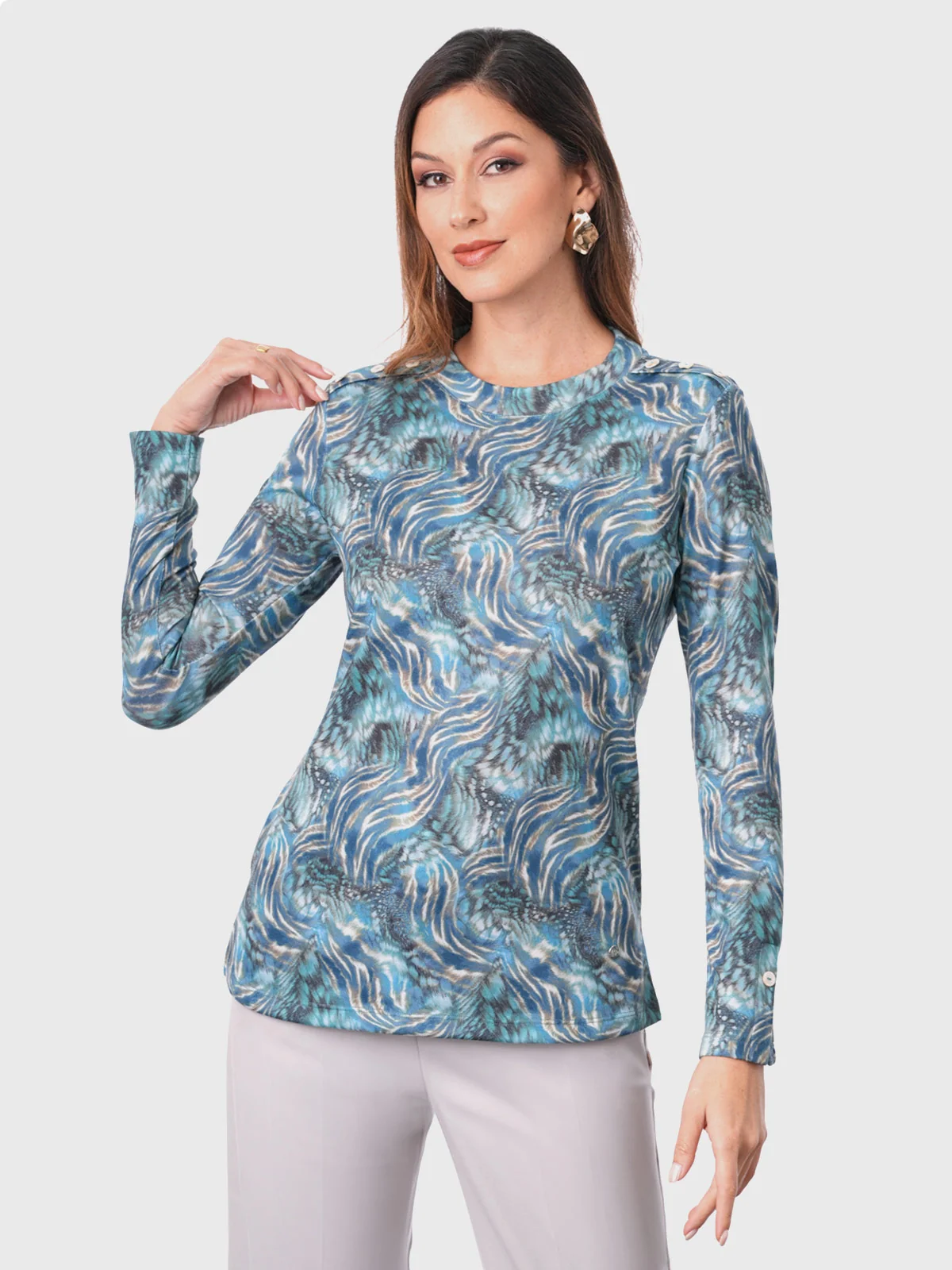 CHOMPA MUJER CP MODA DE COLECCIÓN ALFAMA - 1