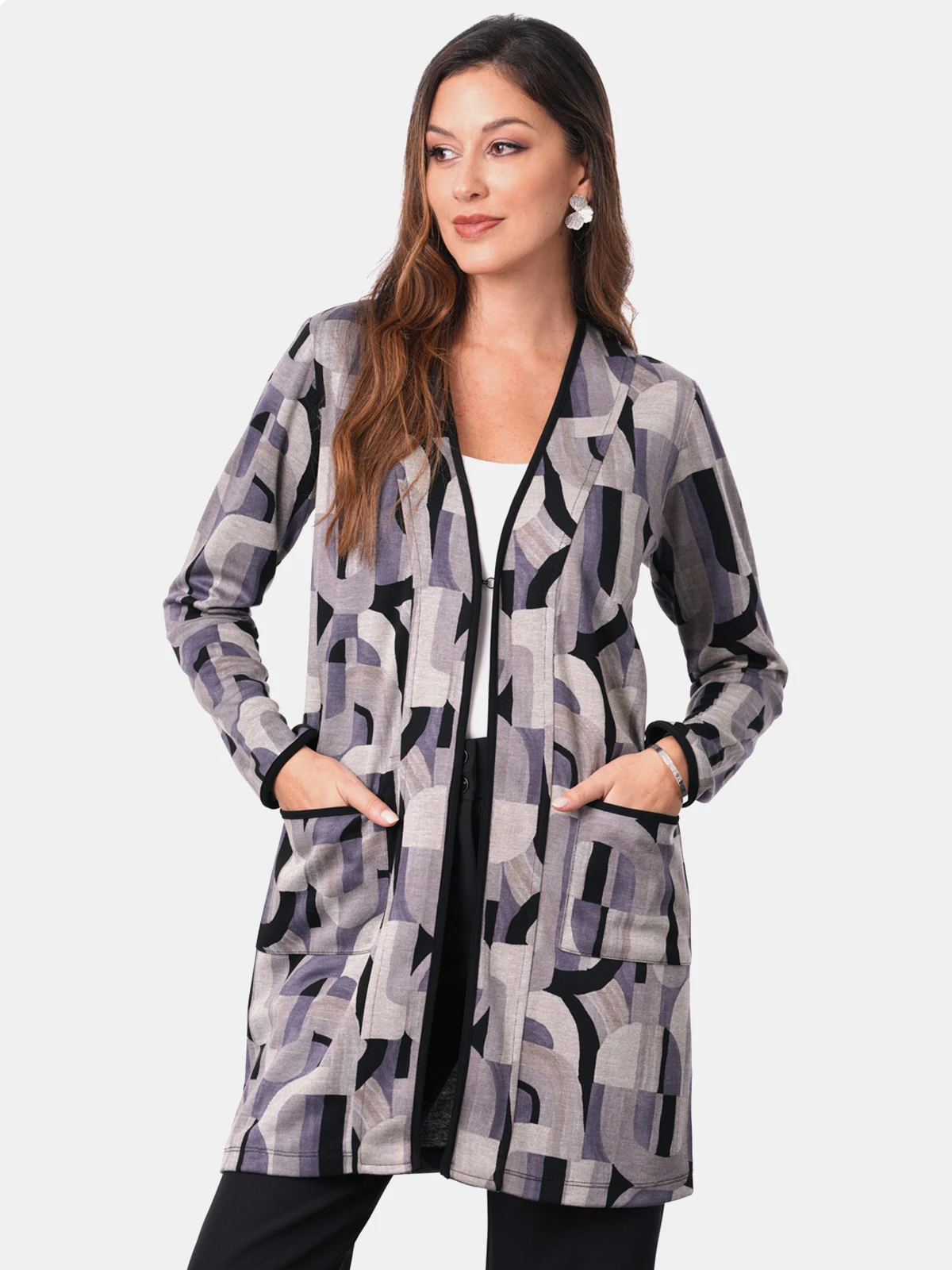CARDIGAN MUJER CP MODA DE COLECCIÓN GINEBRA - 1