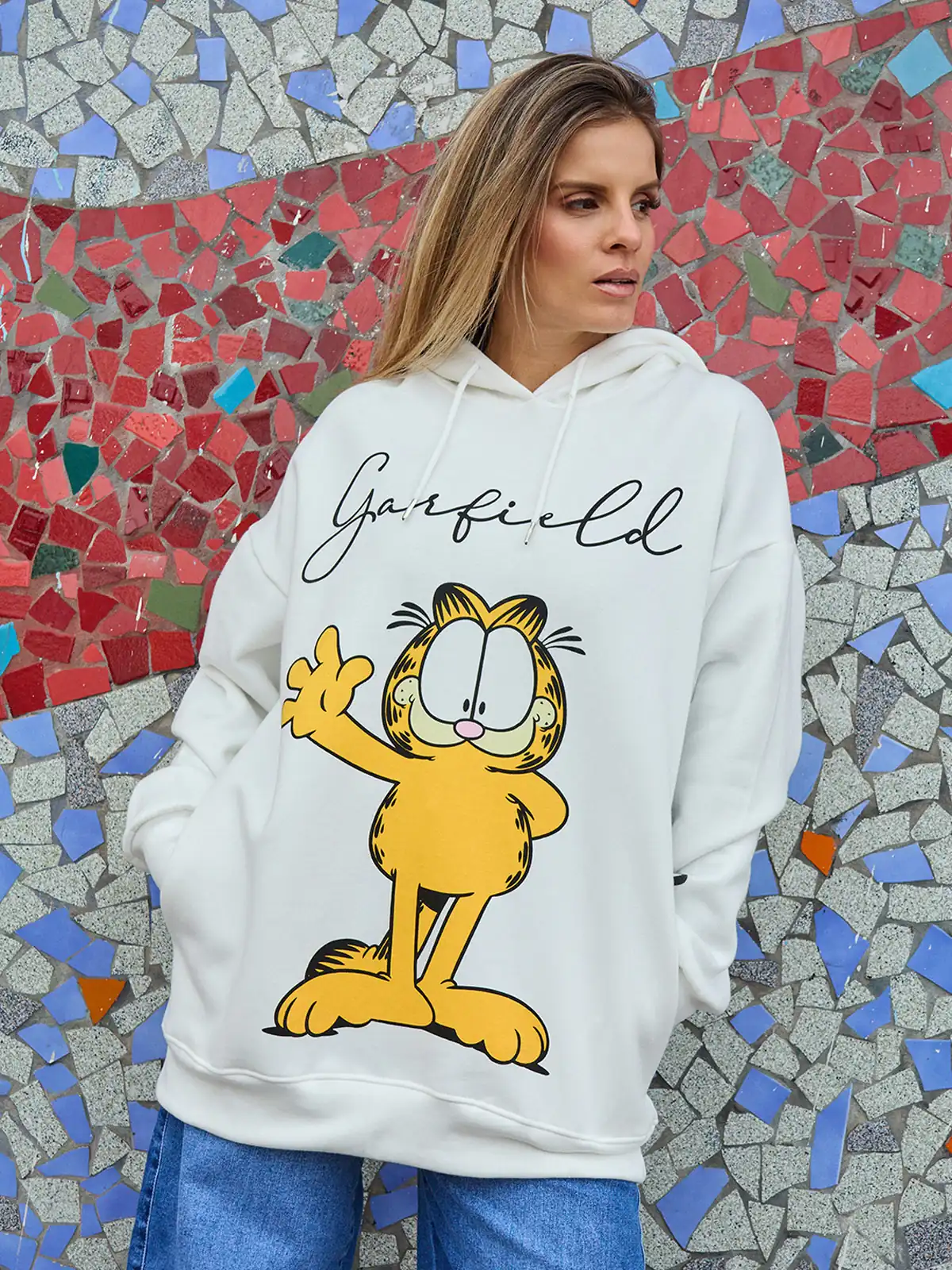 POLO MUJER ALEJANDRA BAIGORRIA LOVE GARFIELD - 1