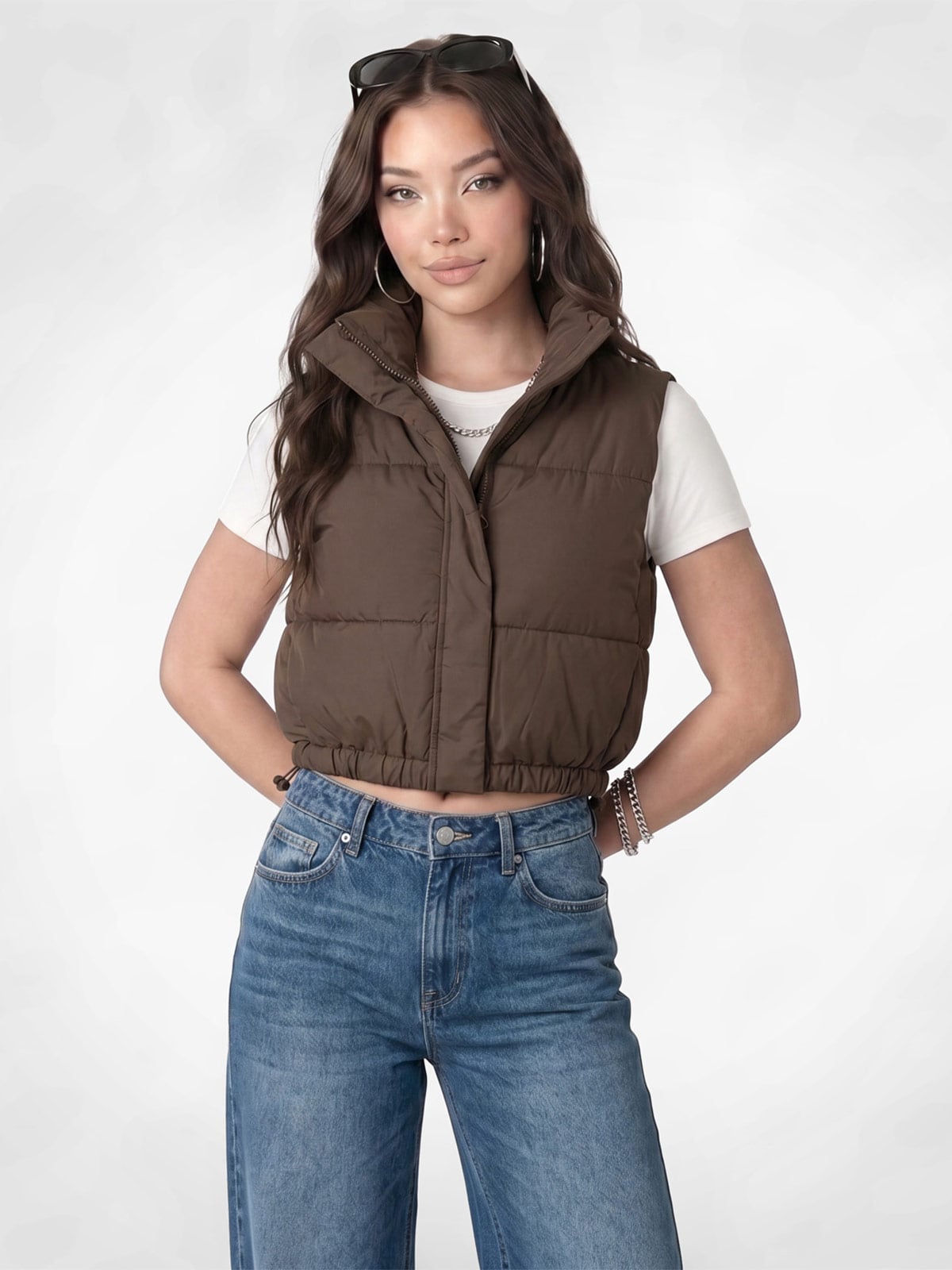 CHOMPA REGULAR FIT MUJER SQUEEZE CON FORRO - 1