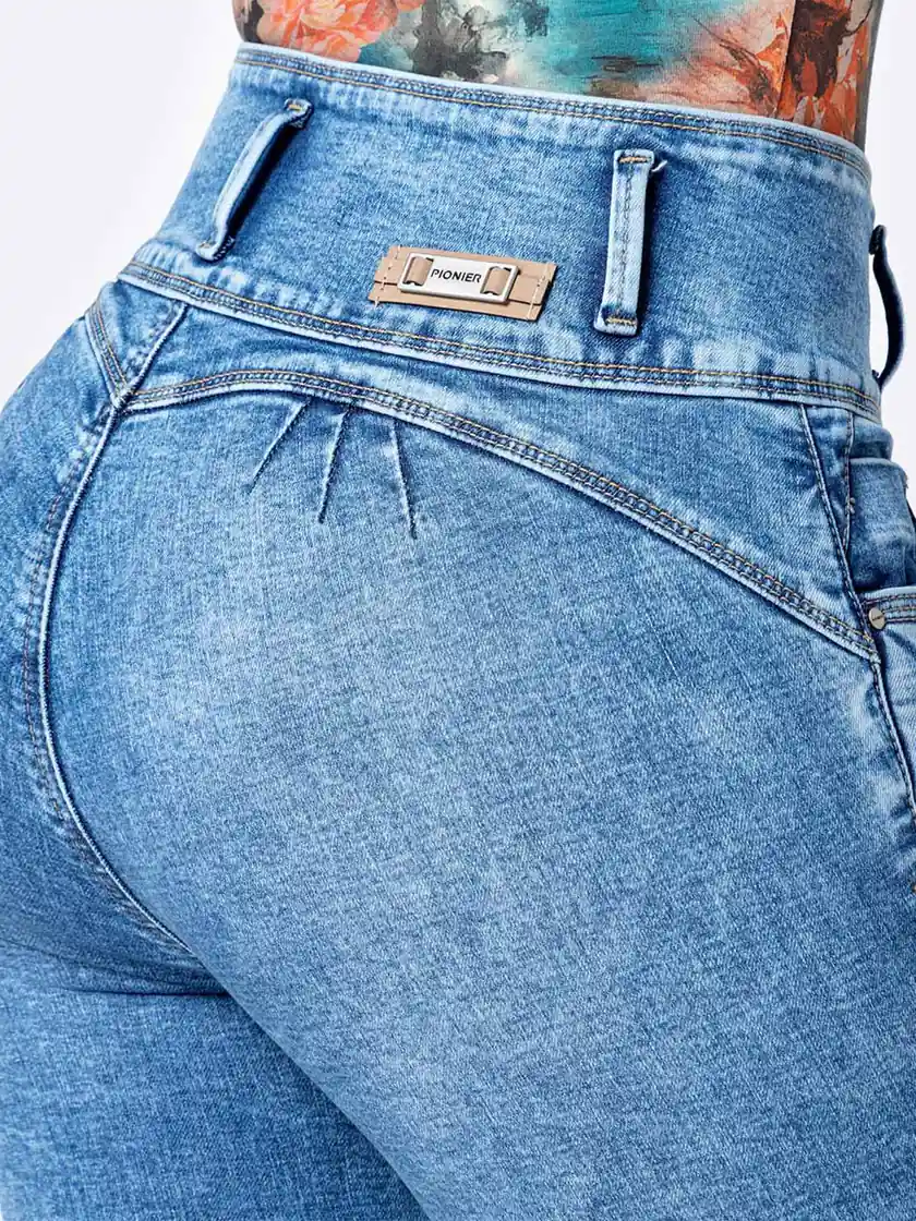 JEANS SKINNY MUJER PIONIER LETHII - 4