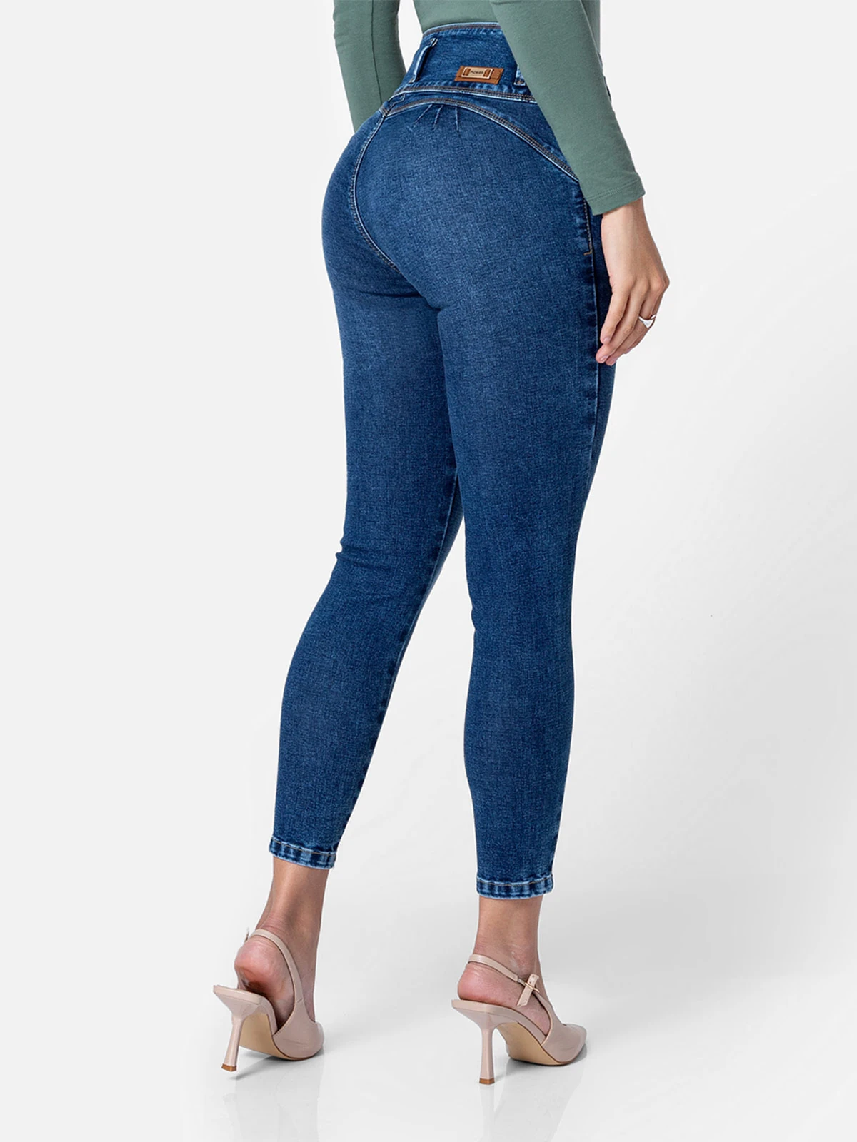 JEANS SKINNY MUJER PIONIER LETHII - 3