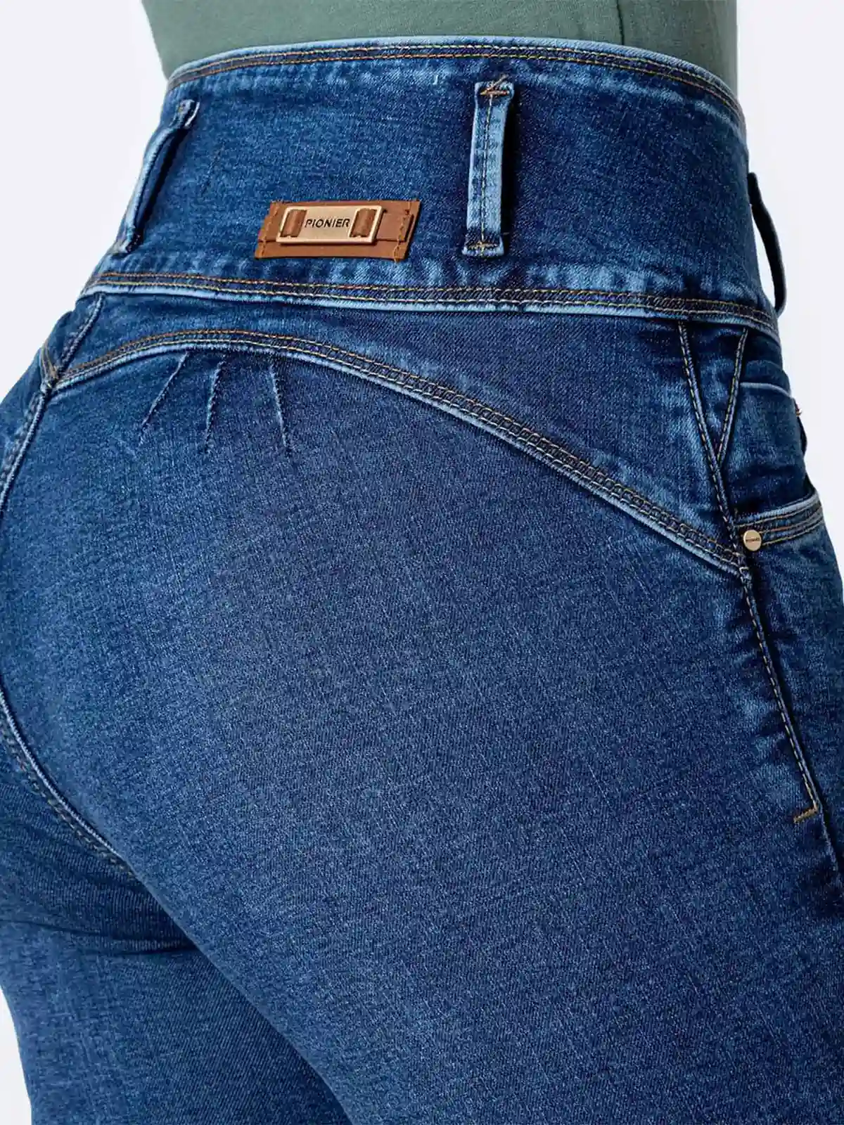 JEANS SKINNY MUJER PIONIER LETHII - 4