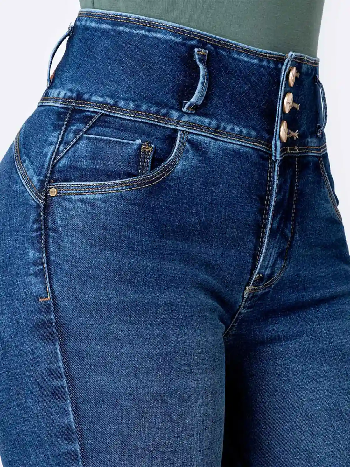 JEANS SKINNY MUJER PIONIER LETHII - 5