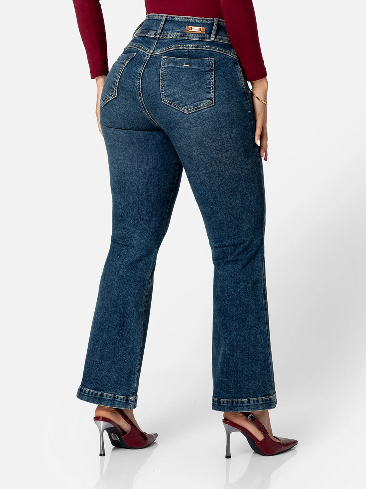 JEANS FLARE MUJER PIONIER XIANIRA - 3