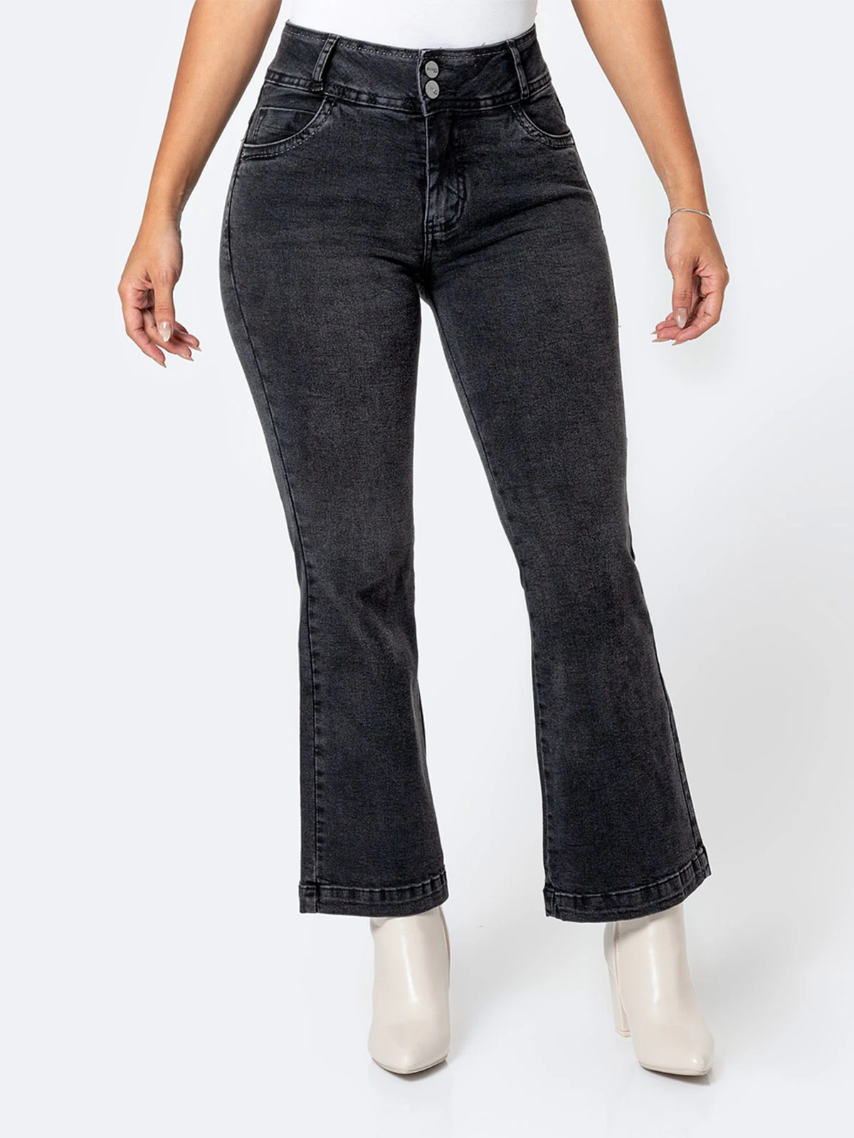 JEANS FLARE MUJER PIONIER XIANIRA - 2
