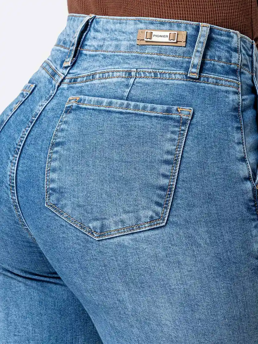 JEANS MOM MUJER PIONIER KERAL - 4