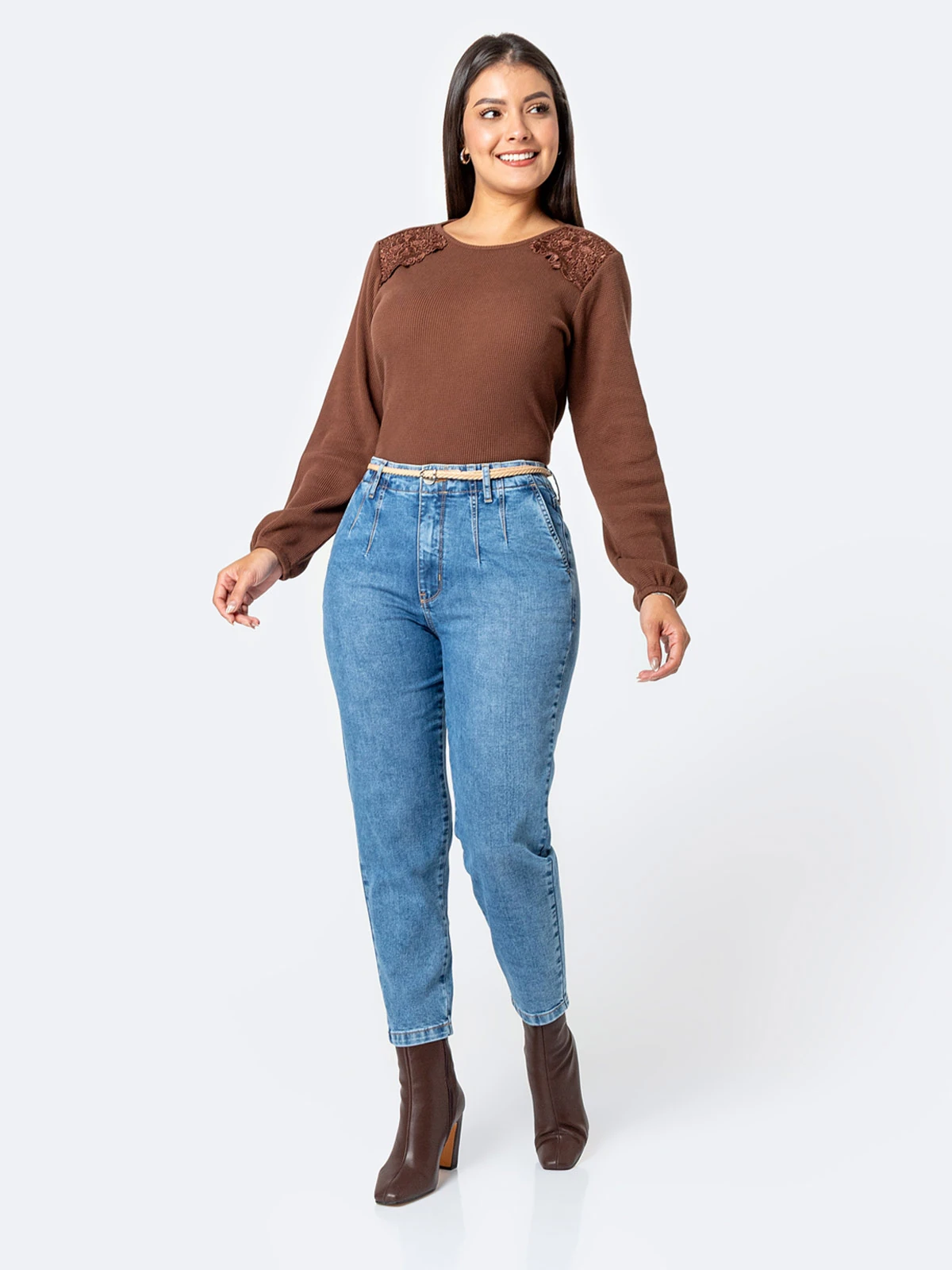 JEANS MOM MUJER PIONIER KERAL - 5