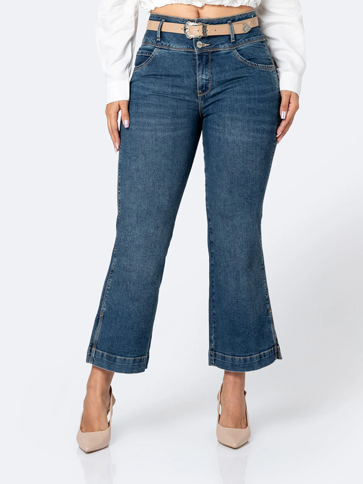 JEANS CULOTTE MUJER PIONIER DANILE - 1