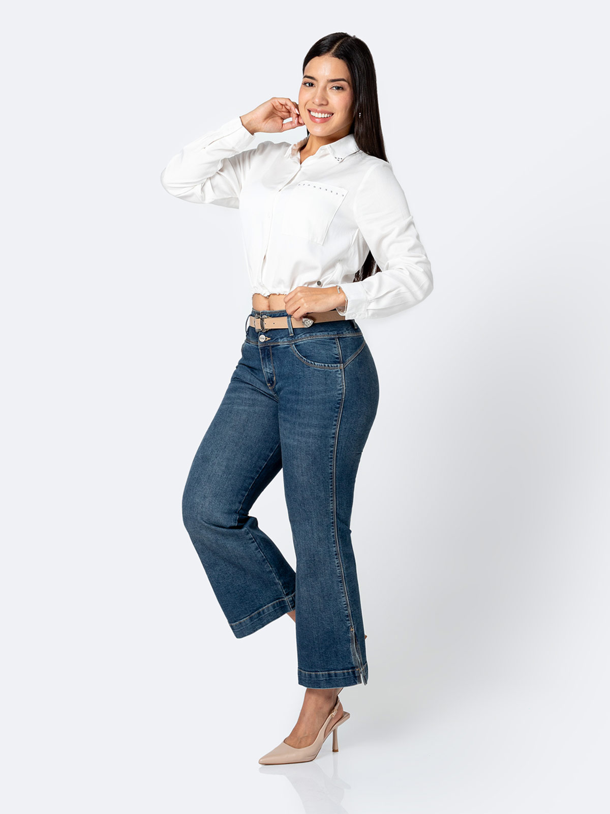 JEANS CULOTTE MUJER PIONIER DANILE - 6