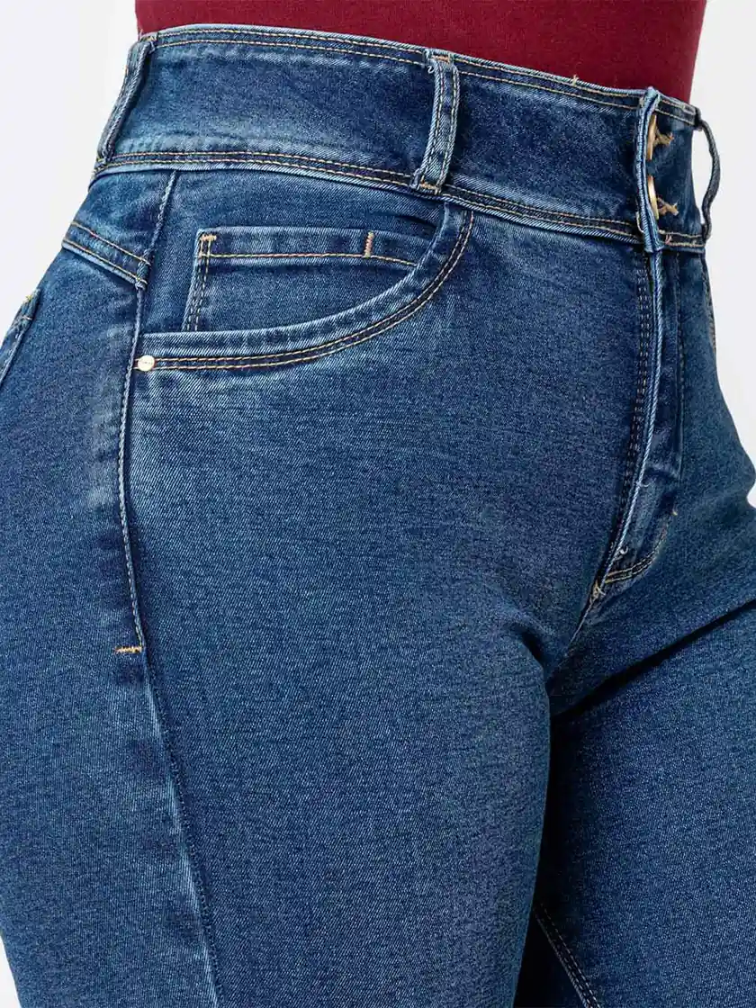 JEANS FLARE MUJER PIONIER NAEM - 3