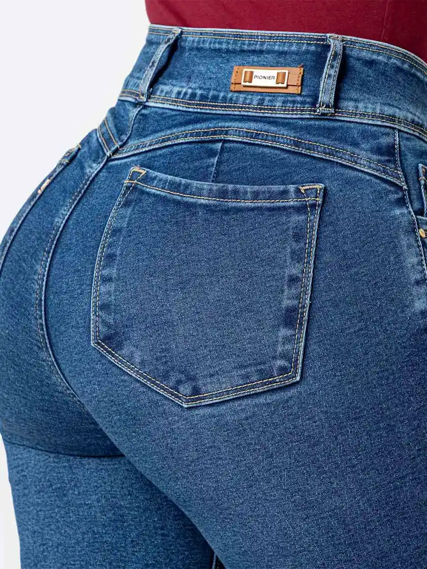 JEANS FLARE MUJER PIONIER NAEM - 4
