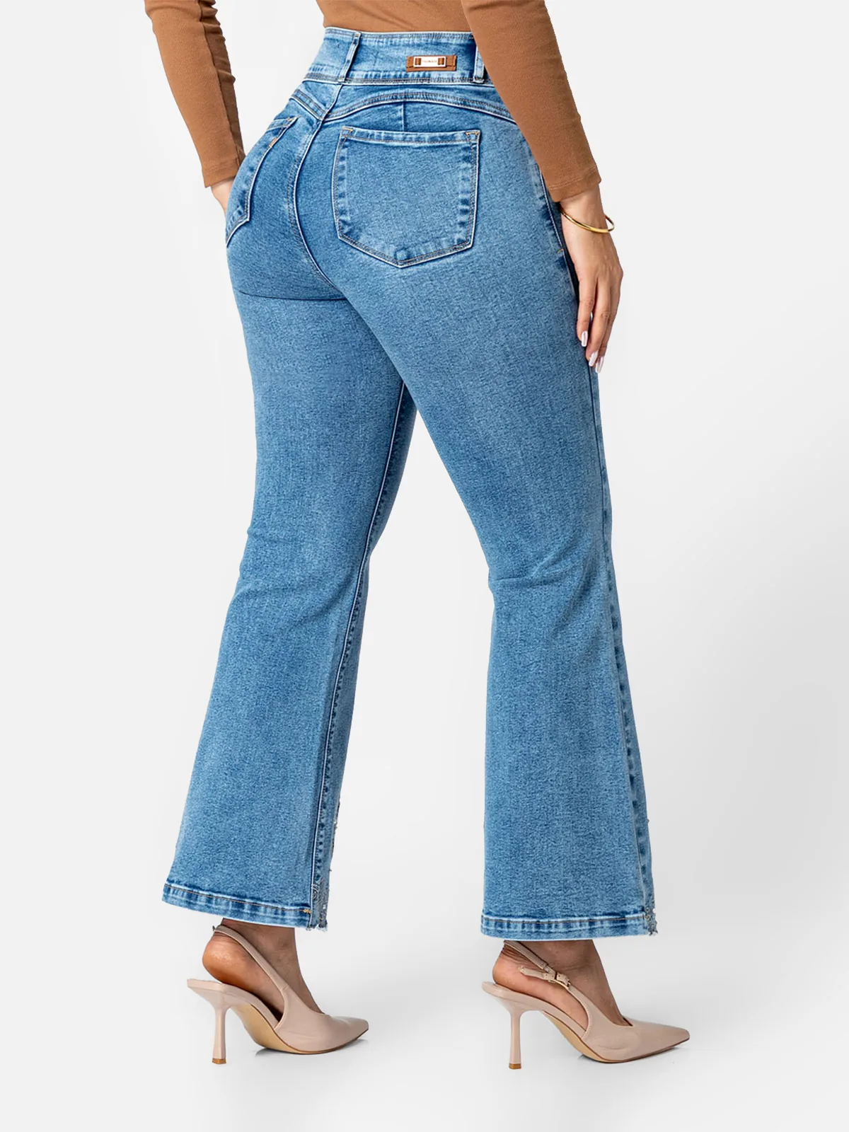 JEANS FLARE MUJER PIONIER NAEM - 2