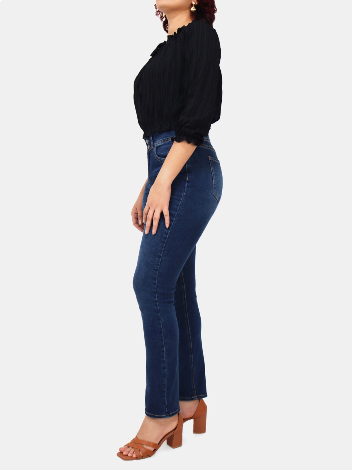 JEAN SLIM FIT LOW RISE MUJER KAYRA POBLET PERFECT FIT  - 3