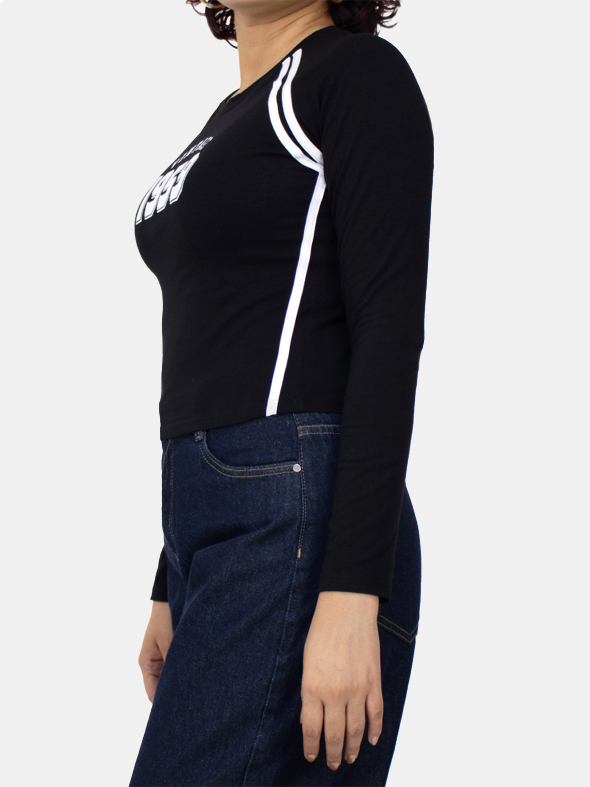 POLO MANGA LARGA MUJER KAYRA POBLET PERFECT FIT RANGLAN ASENTADO - 3