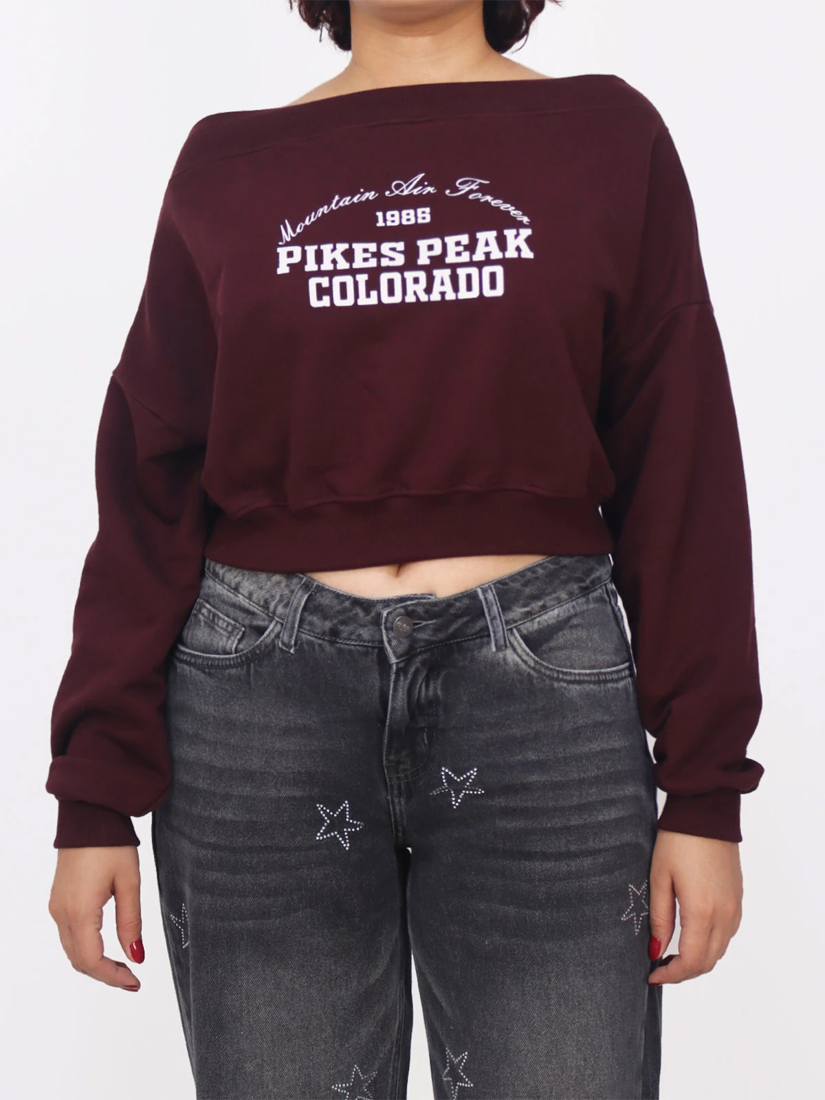 POLERA MANGA LARGA ALGODÓN MUJER KAYRA POBLET PERFECT FIT - 1