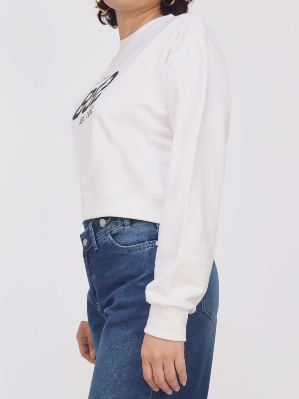 POLERA MANGA LARGA ALGODÓN MUJER KAYRA POBLET PERFECT FIT BÁSICO - 3