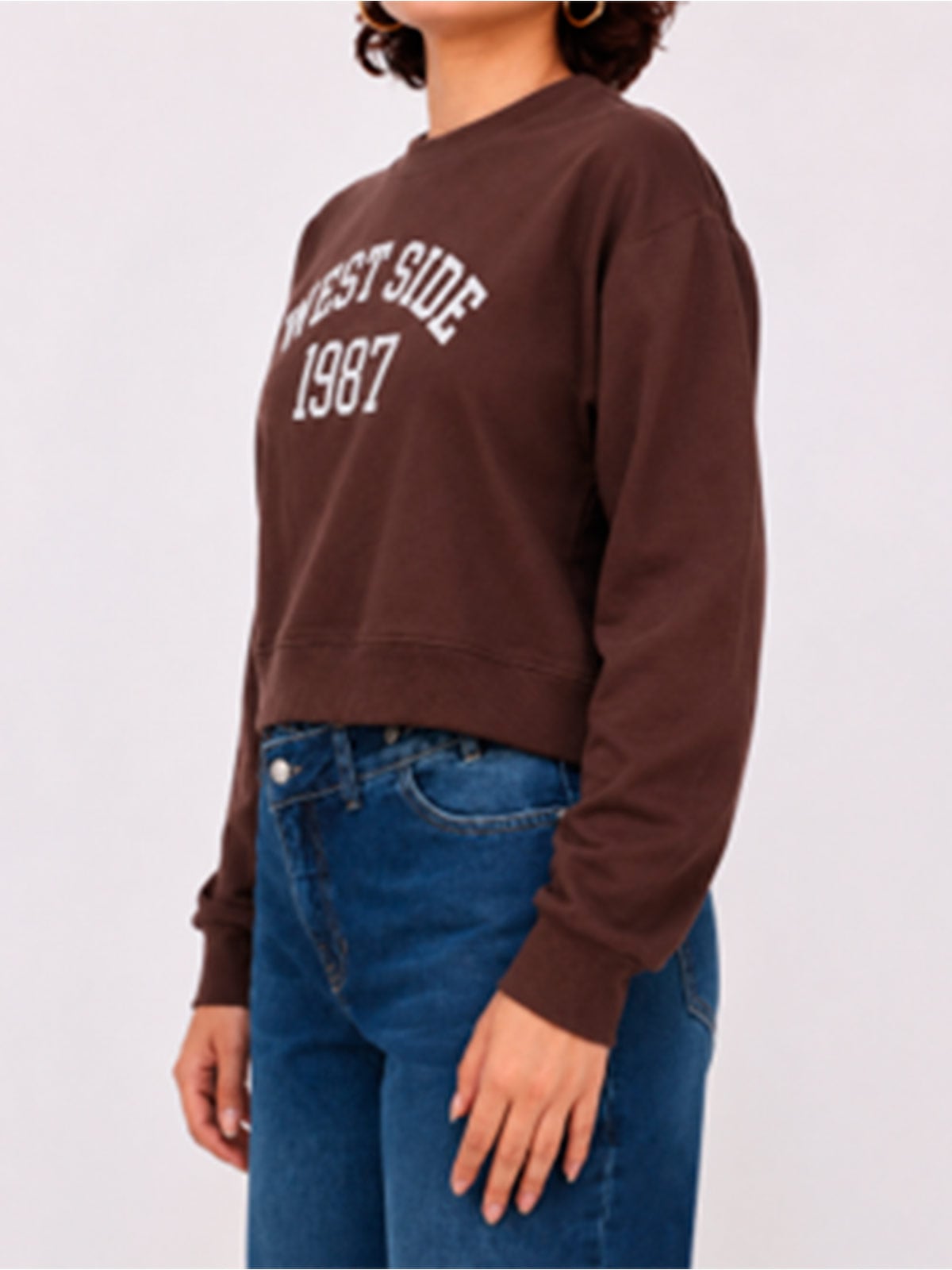 POLERA MANGA LARGA ALGODÓN MUJER KAYRA POBLET PERFECT FIT BÁSICO - 2