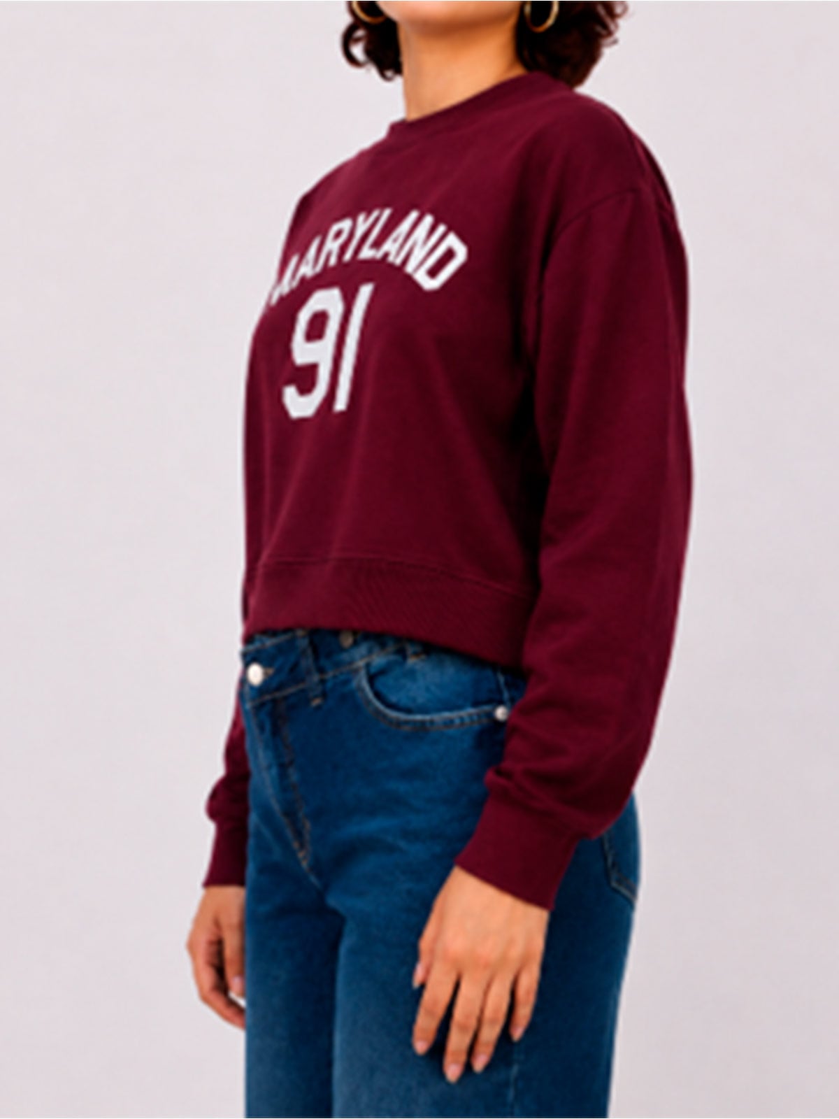 POLERA MANGA LARGA ALGODÓN MUJER KAYRA POBLET PERFECT FIT BÁSICO - 2