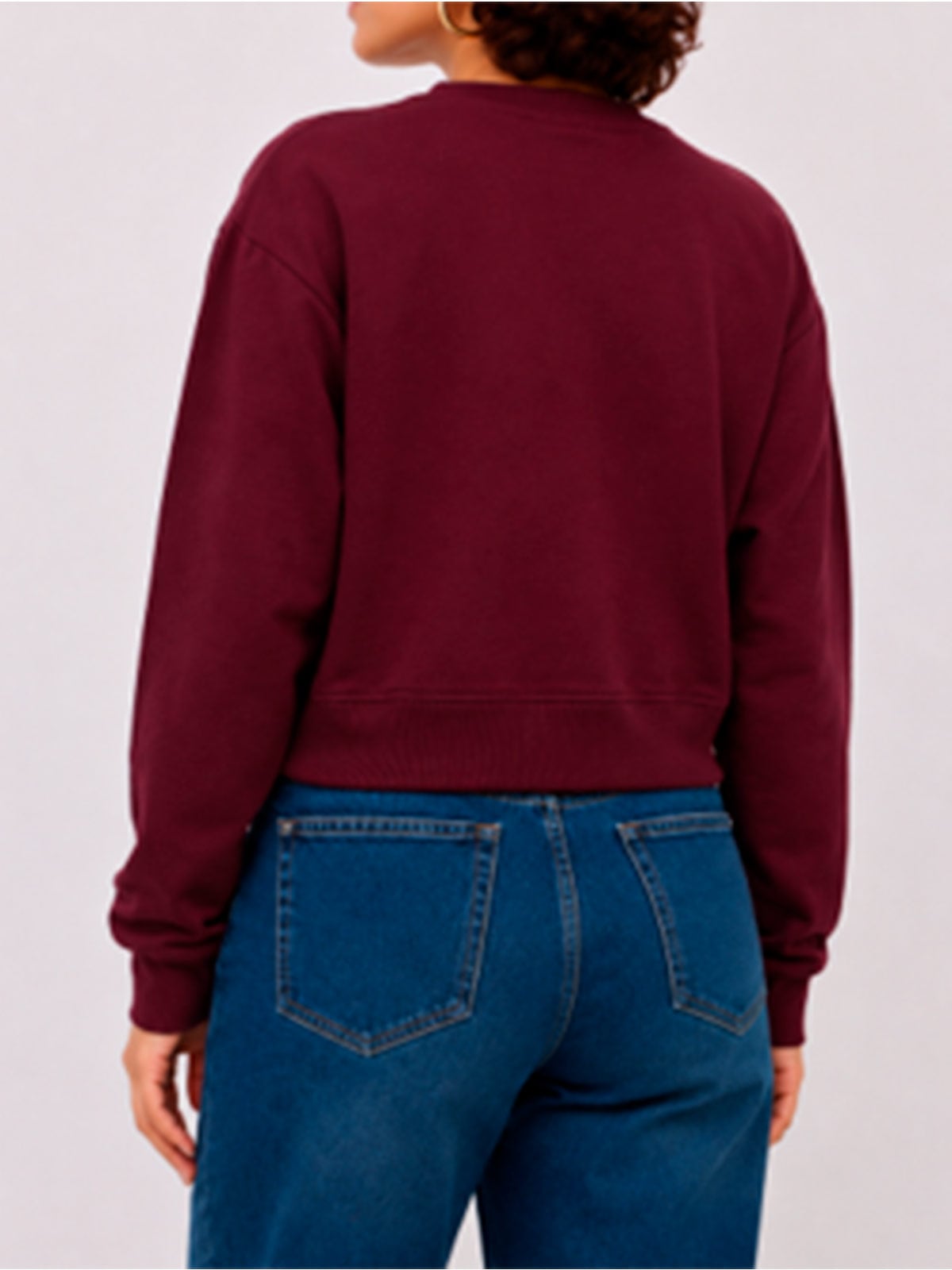 POLERA MANGA LARGA ALGODÓN MUJER KAYRA POBLET PERFECT FIT BÁSICO - 3