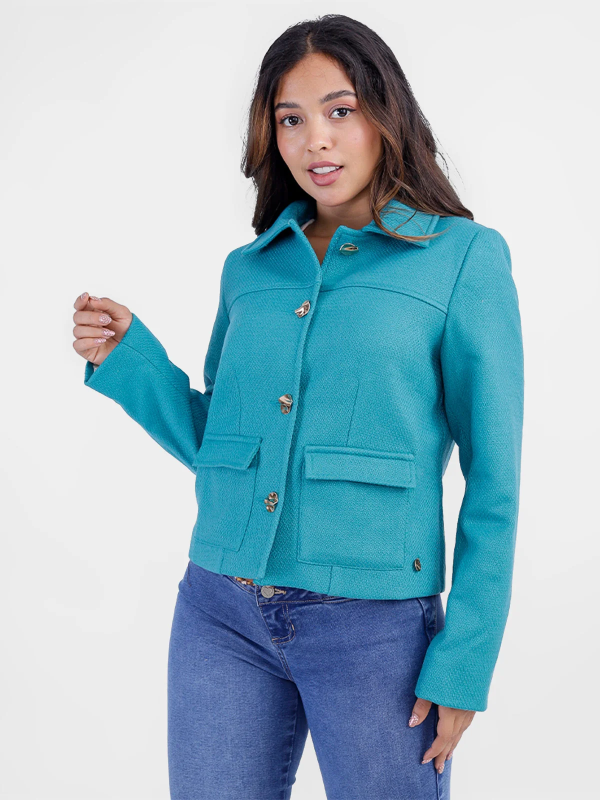 CASACA MUJER SODA BLUES BROKYN - 1