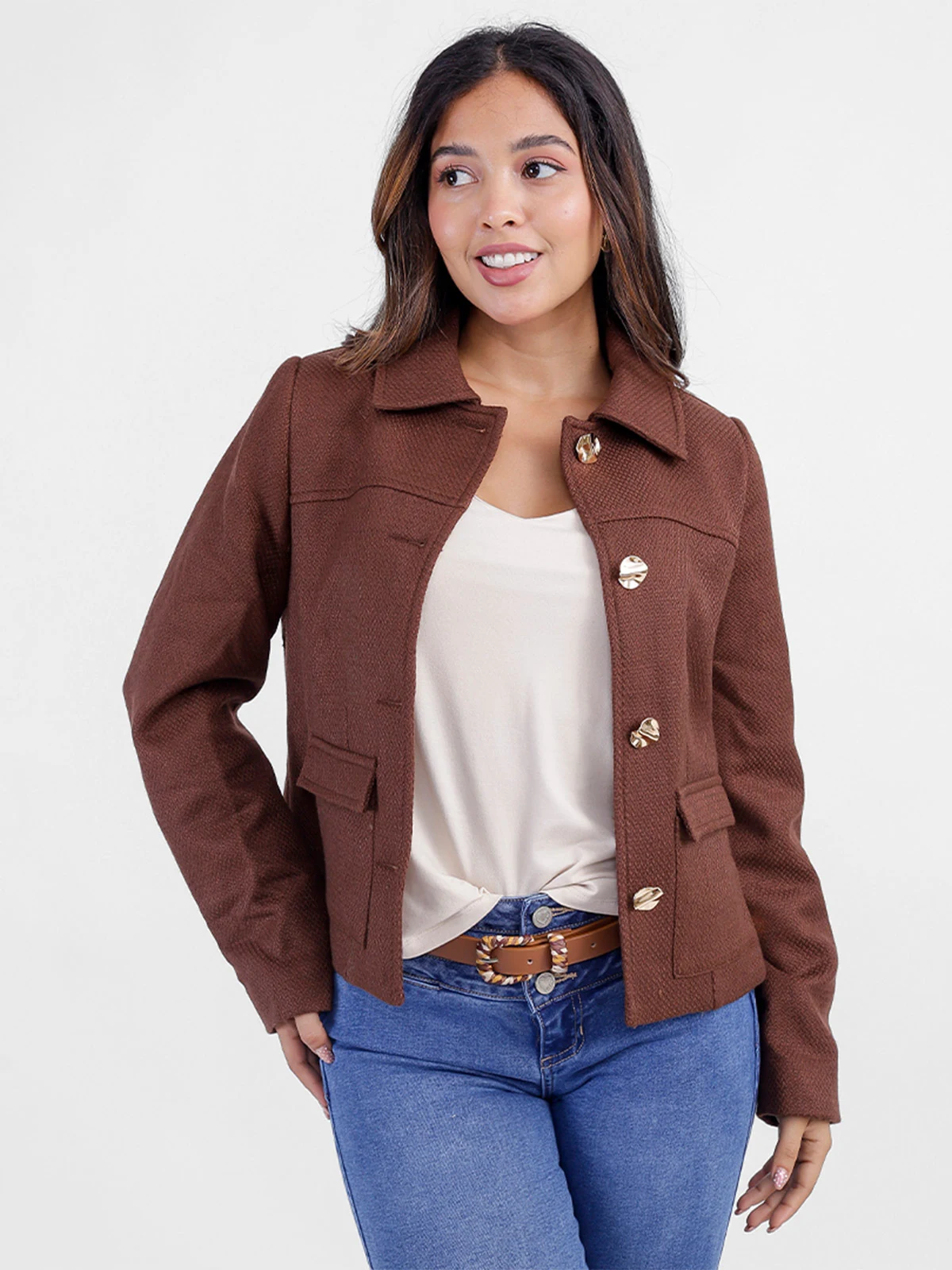 CASACA MUJER SODA BLUES BROKYN - 1
