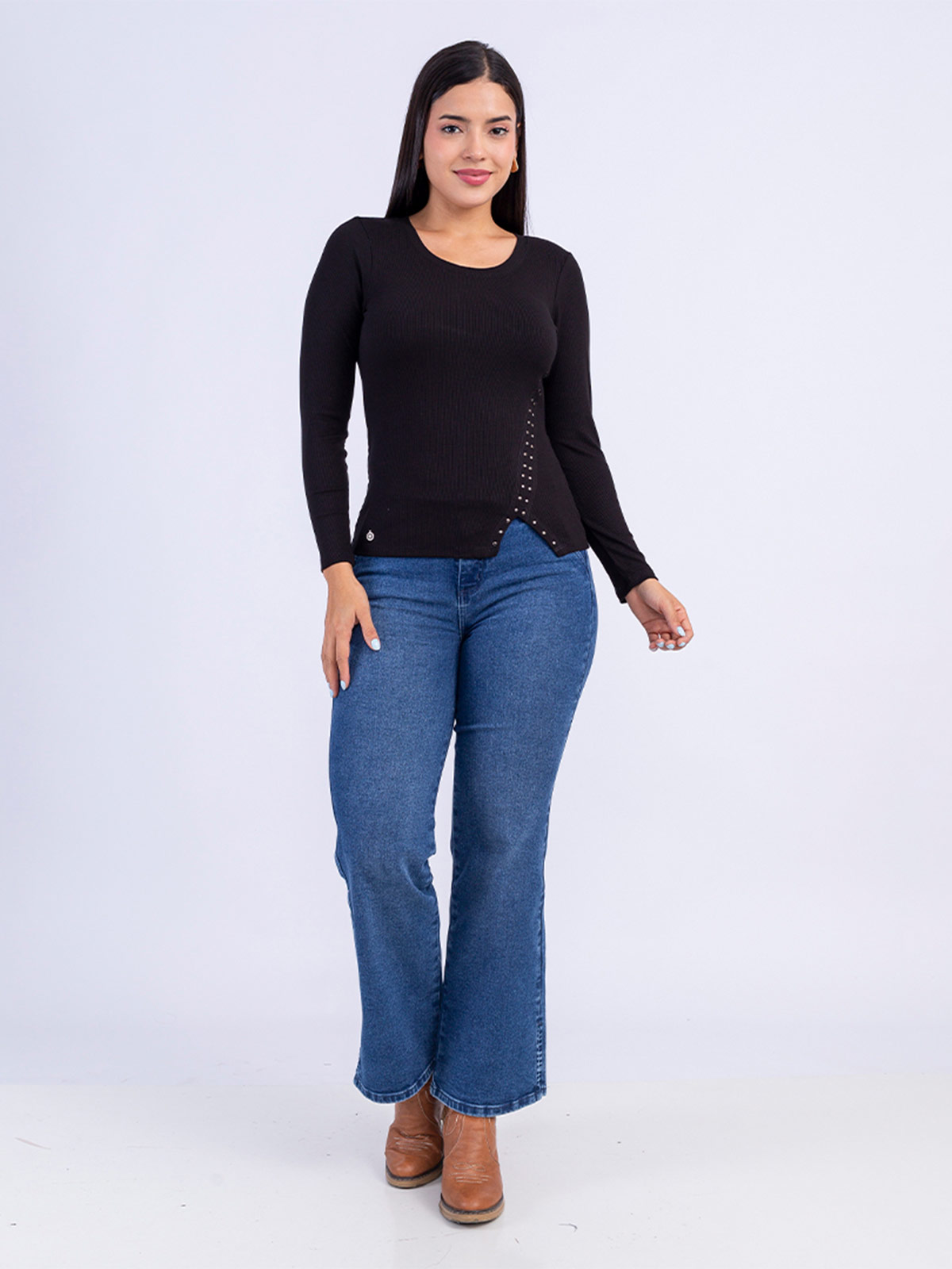 POLO MUJER SODA BLUES FARNIT - 4