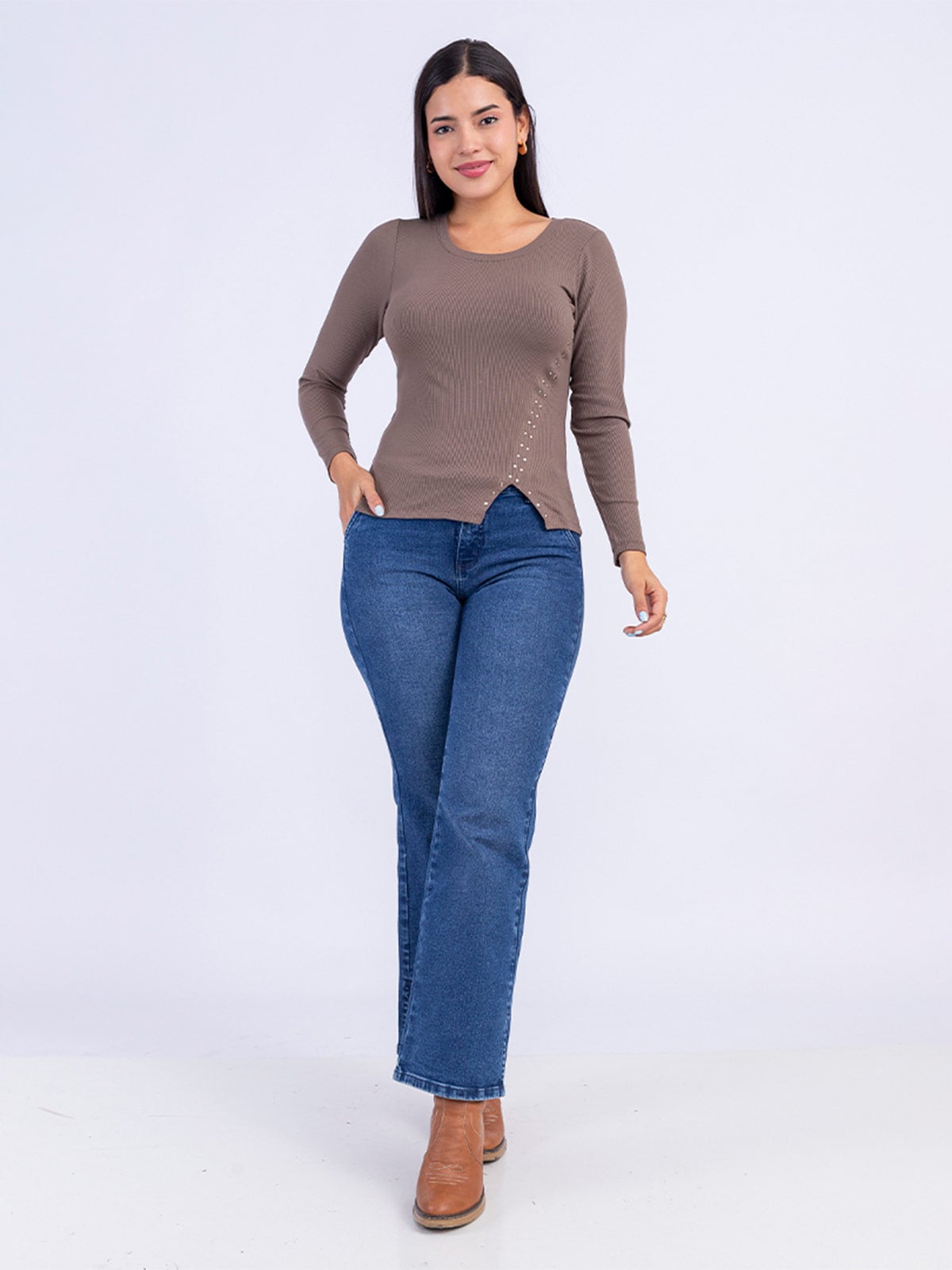 POLO MUJER SODA BLUES FARNIT - 4