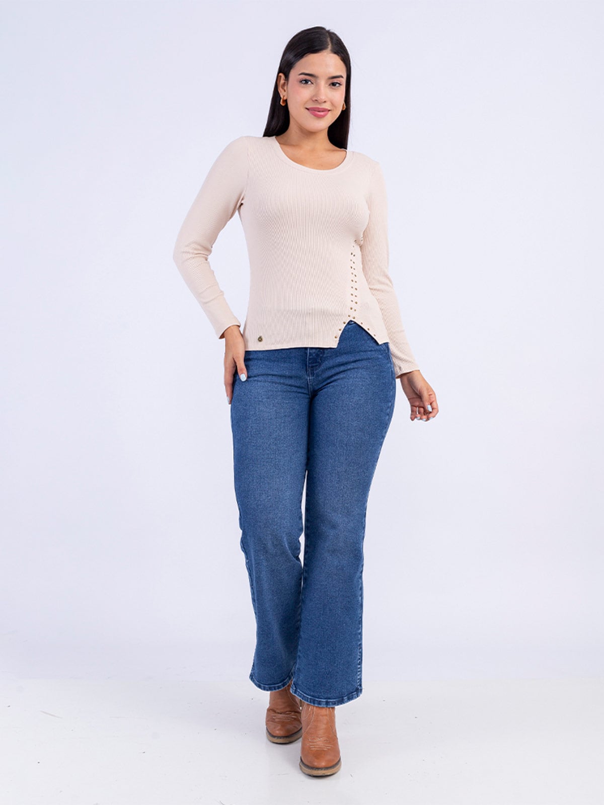 POLO MUJER SODA BLUES FARNIT - 4