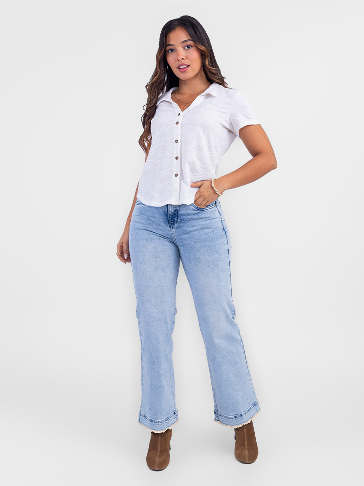POLO MANGA CORTA MUJER SODA BLUES FENDYT - 4
