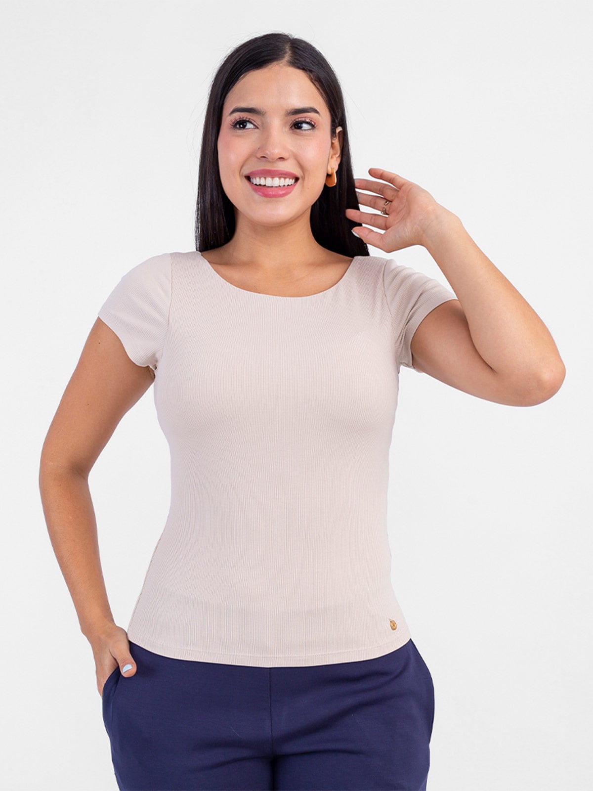 POLO MANGA CORTA MUJER SODA BLUES JAZY - 3