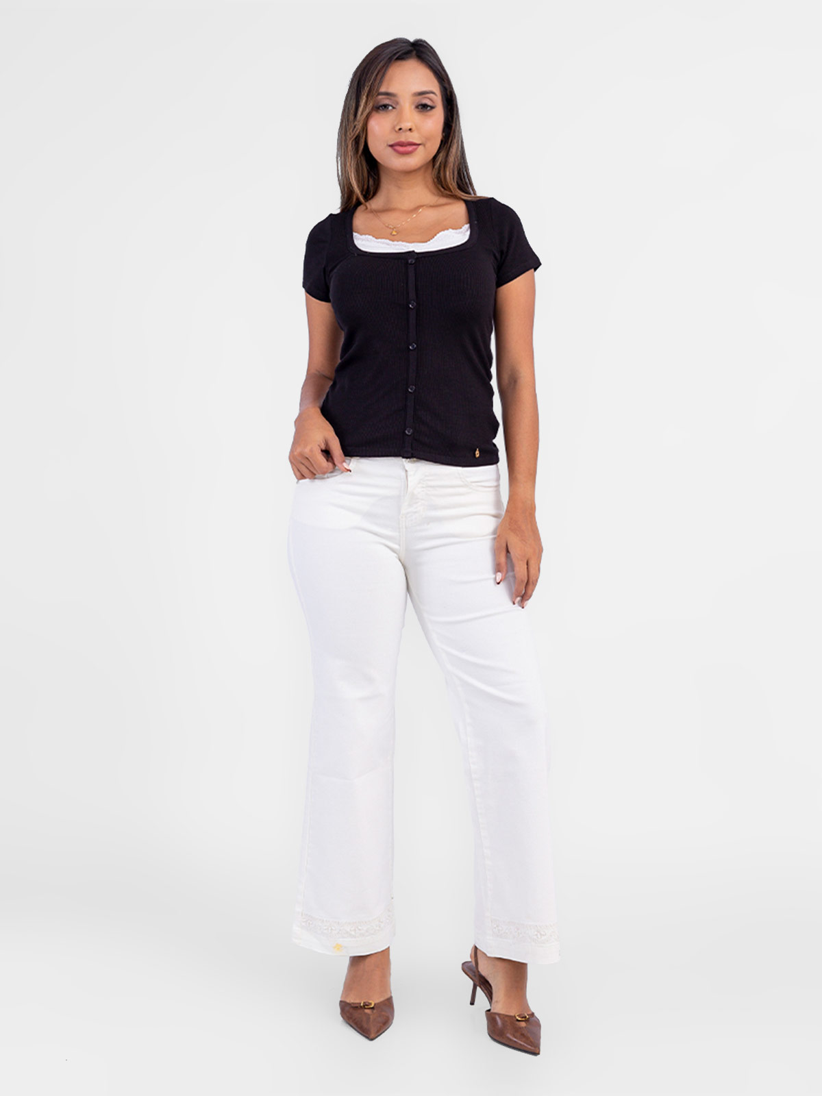 POLO MANGA CORTA MUJER SODA BLUES MARK - 4