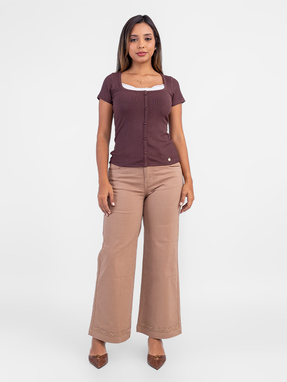 POLO MANGA CORTA MUJER SODA BLUES MARK - 4