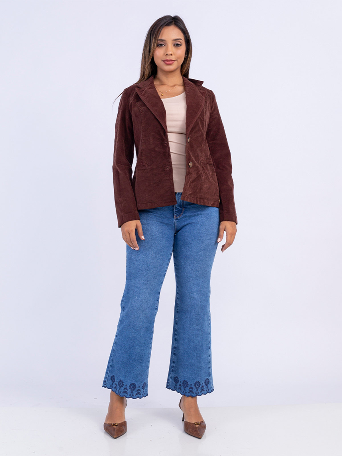 BLAZER MUJER SODA BLUES ANTUANT - 4