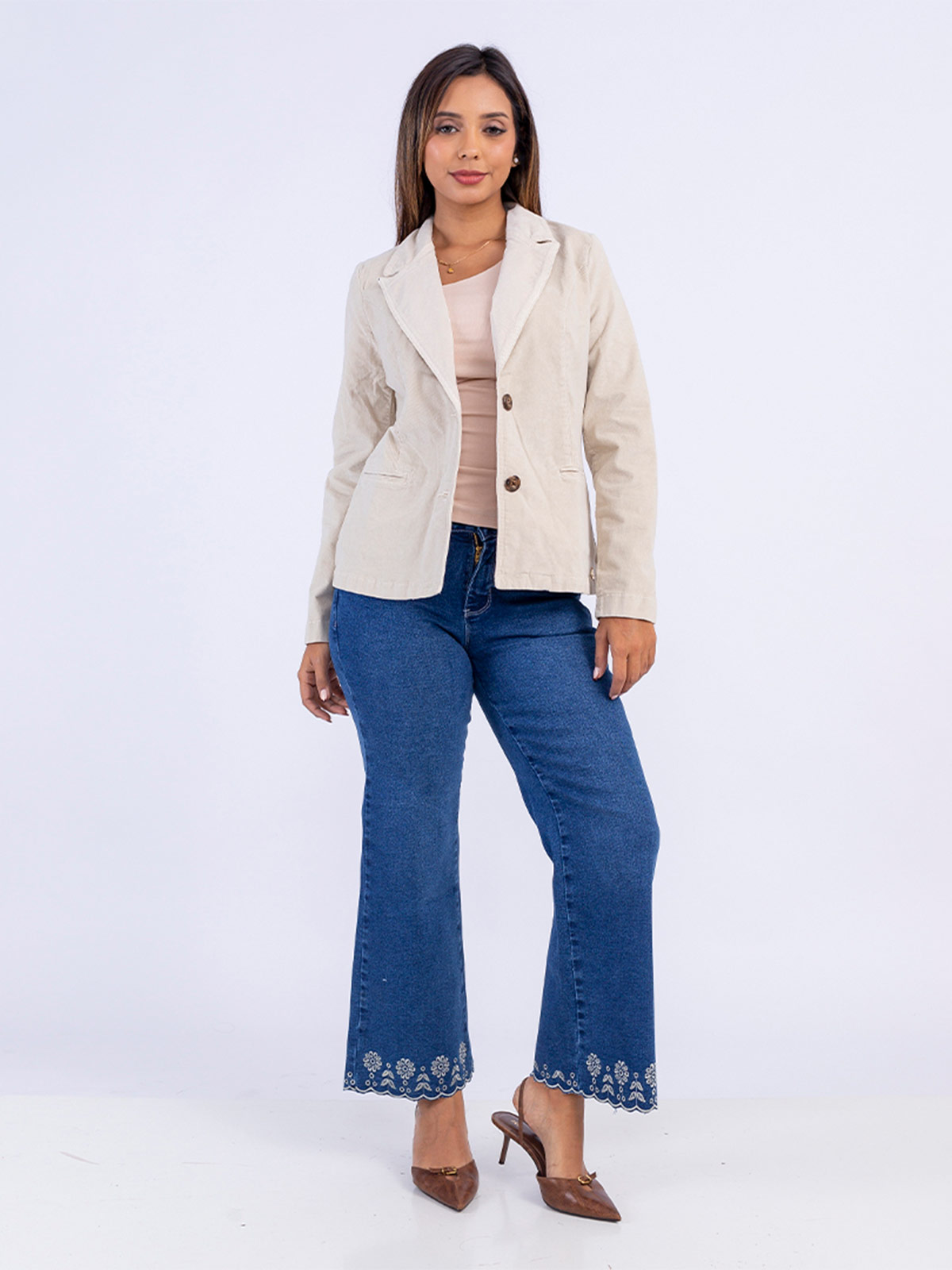 BLAZER MUJER SODA BLUES ANTUANT - 4