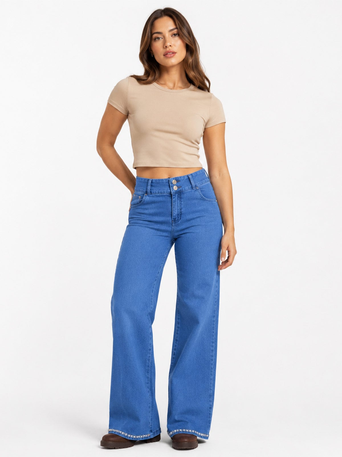 JEAN WIDELEG MUJER SODA BLUES BERY - 1
