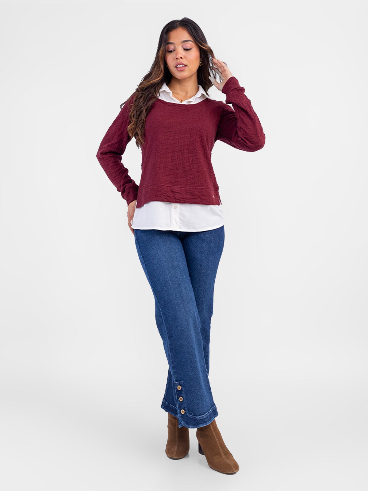 JEAN RECTO MUJER SODA BLUES HADDIE - 1