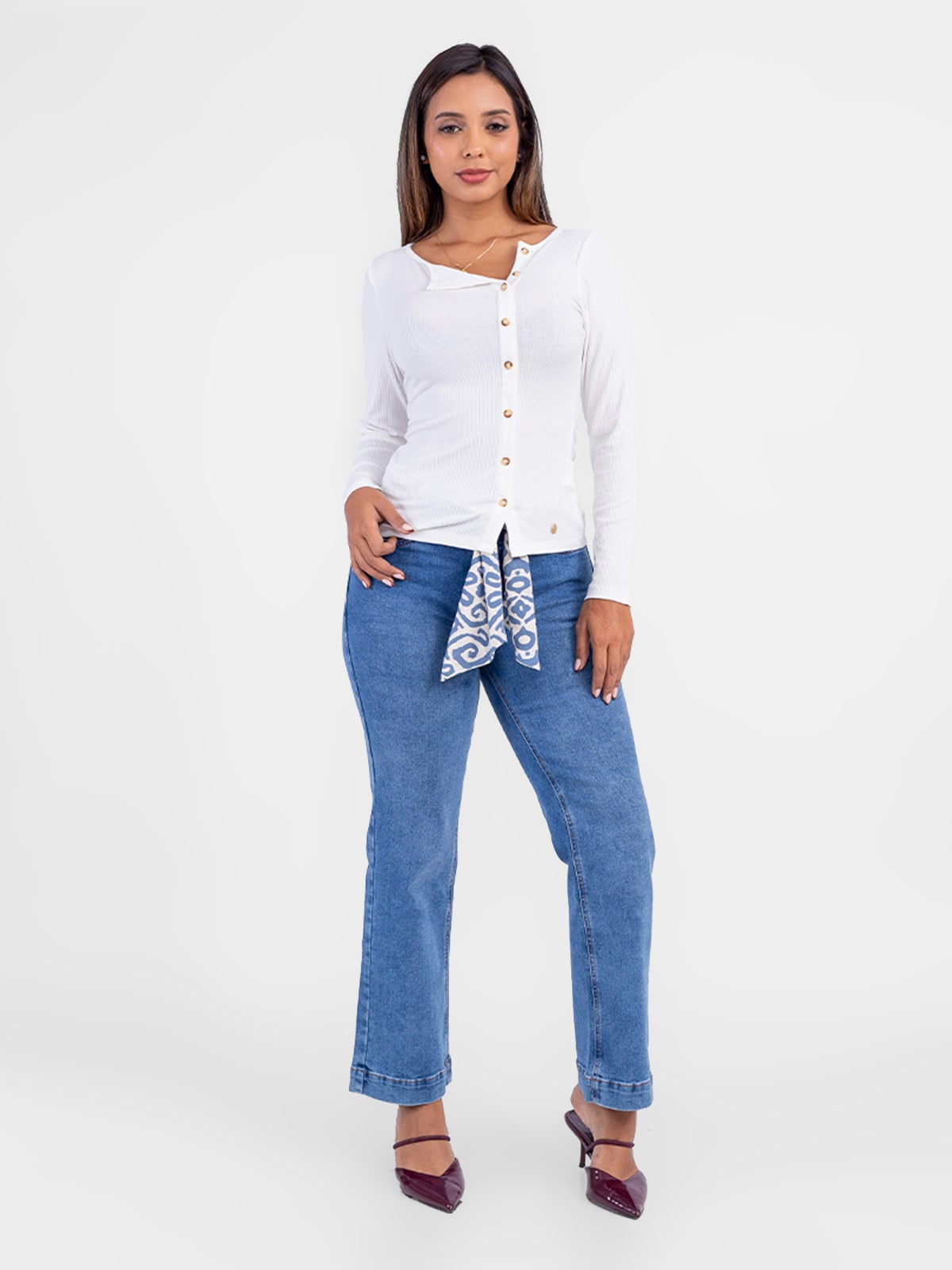 JEAN RECTO MUJER SODA BLUES NAMIR - 1